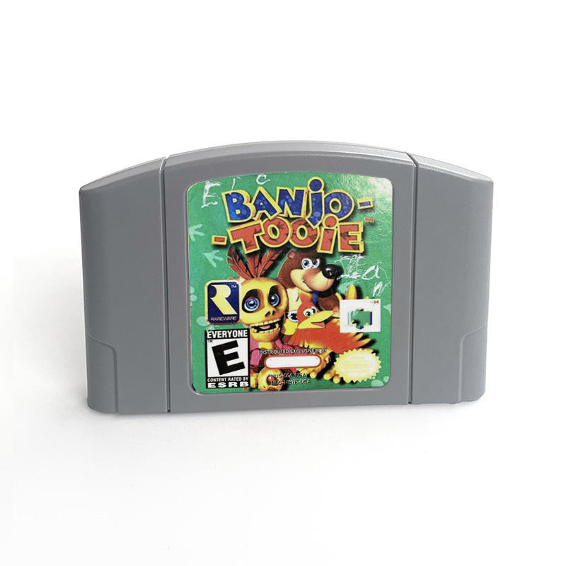 2PCS USA Version BANJO-TOOIE Video game for Nintendo 64 Console