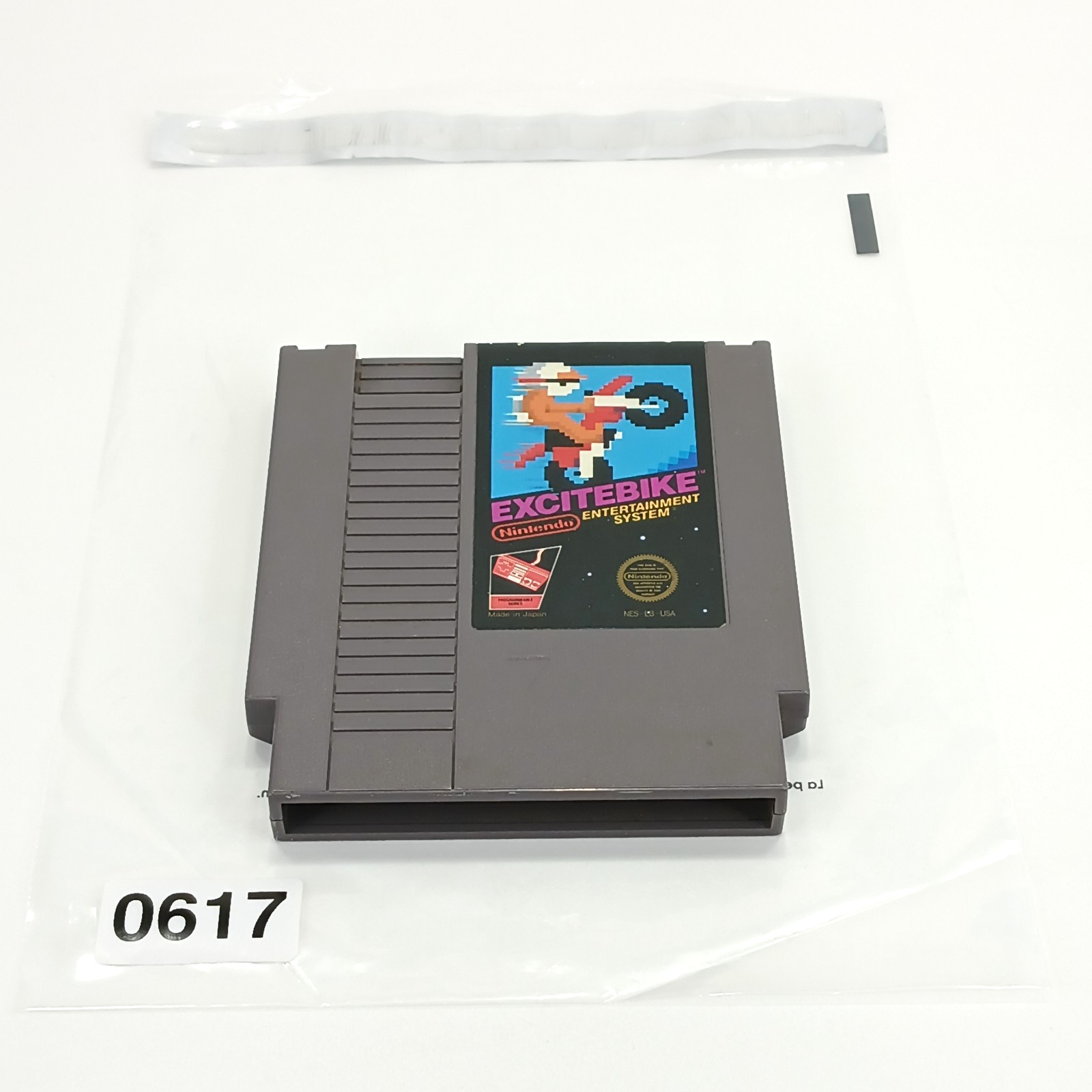 Excitebike NES Video Game Cartridge (Nintendo NES, 1985) Authentic Tested Works