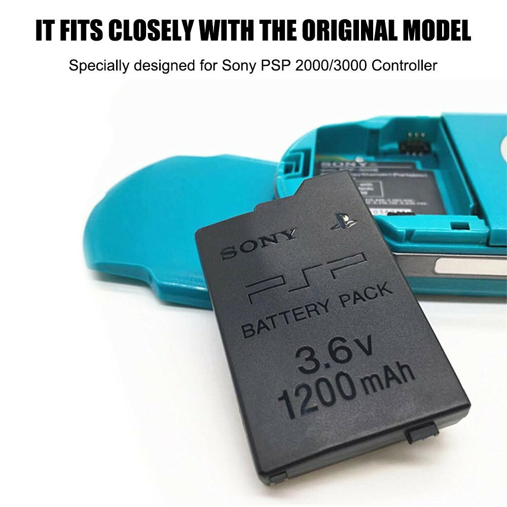 New OEM Original For Sony PSP Replacement Battery PSP 2000 3000 PSP-S110 1200mAh