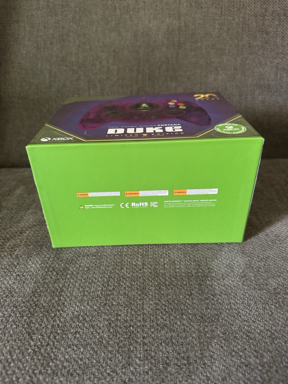 Hyperkin Duke Wired Controller Cortana 20th Anniversary Limited Edition – SEALED