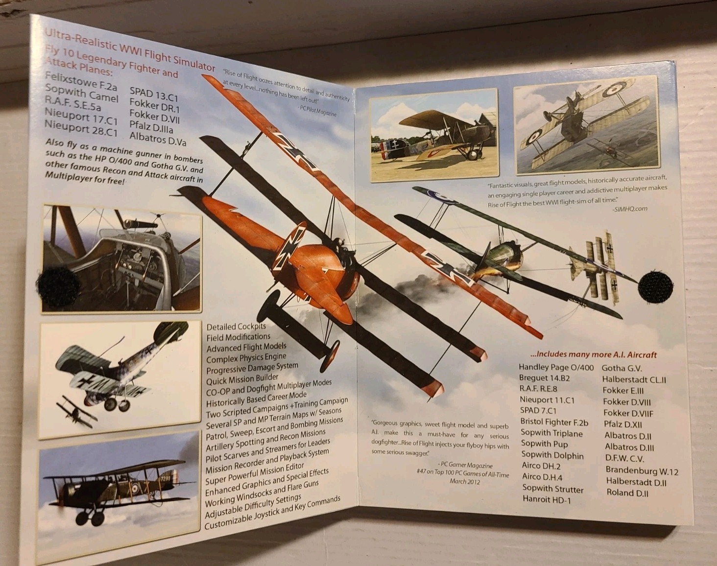 NEW SEALED Rise of Flight The First Great Air War Flying Channel Battles PC game