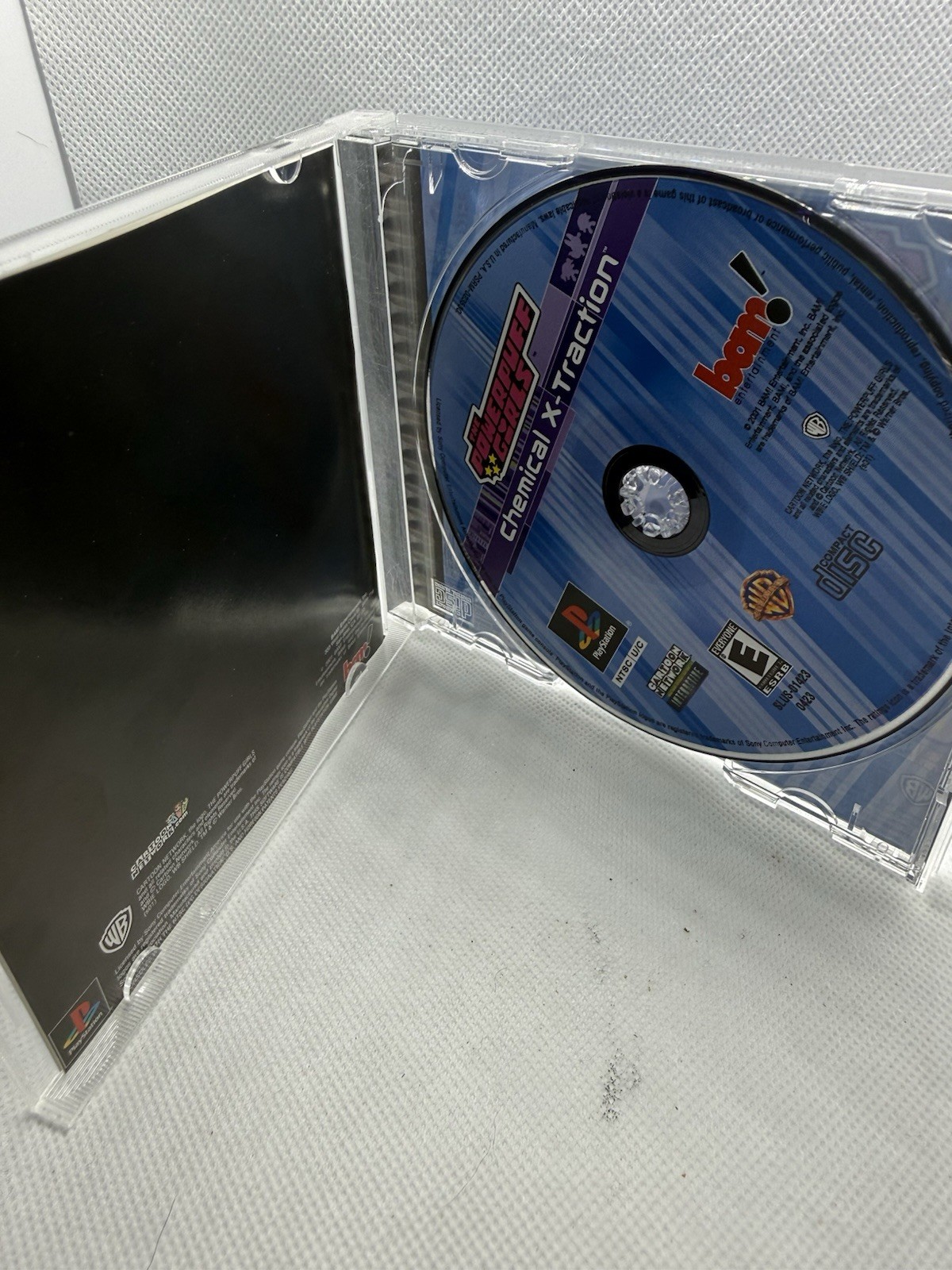 The Powerpuff Girls Chemical X-Traction Sony Playstation 1 Complete In Box PS1