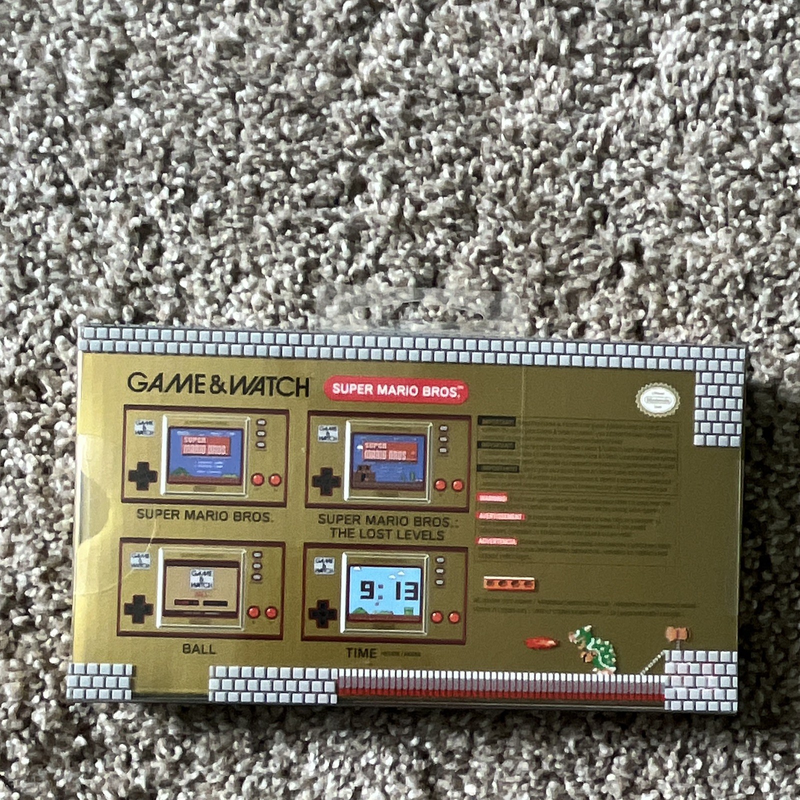Nintendo Game & Watch: Super Mario Bros. Color Screen Handheld – Super Mario