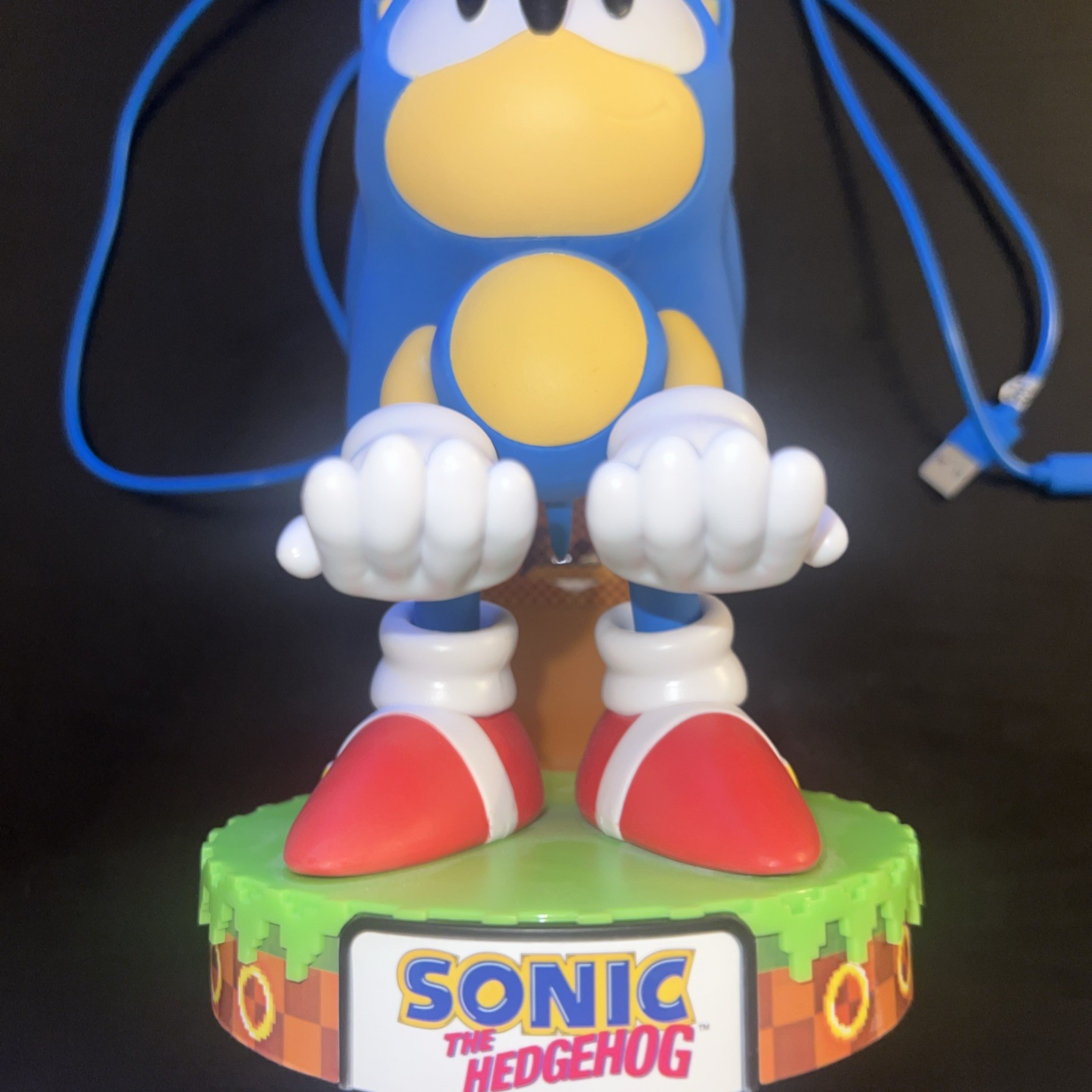 Sonic The Hedgehog Cable Guys Deluxe Edition Phone Controller Holder-Lights Up!