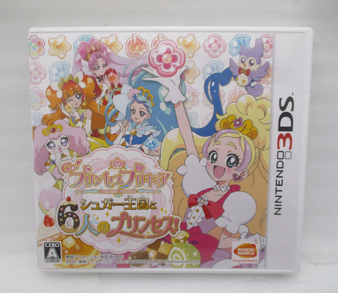 Go! Princess Precure Sugar Oukoku to 6 nin no Princess Nintendo 3DS Japan import