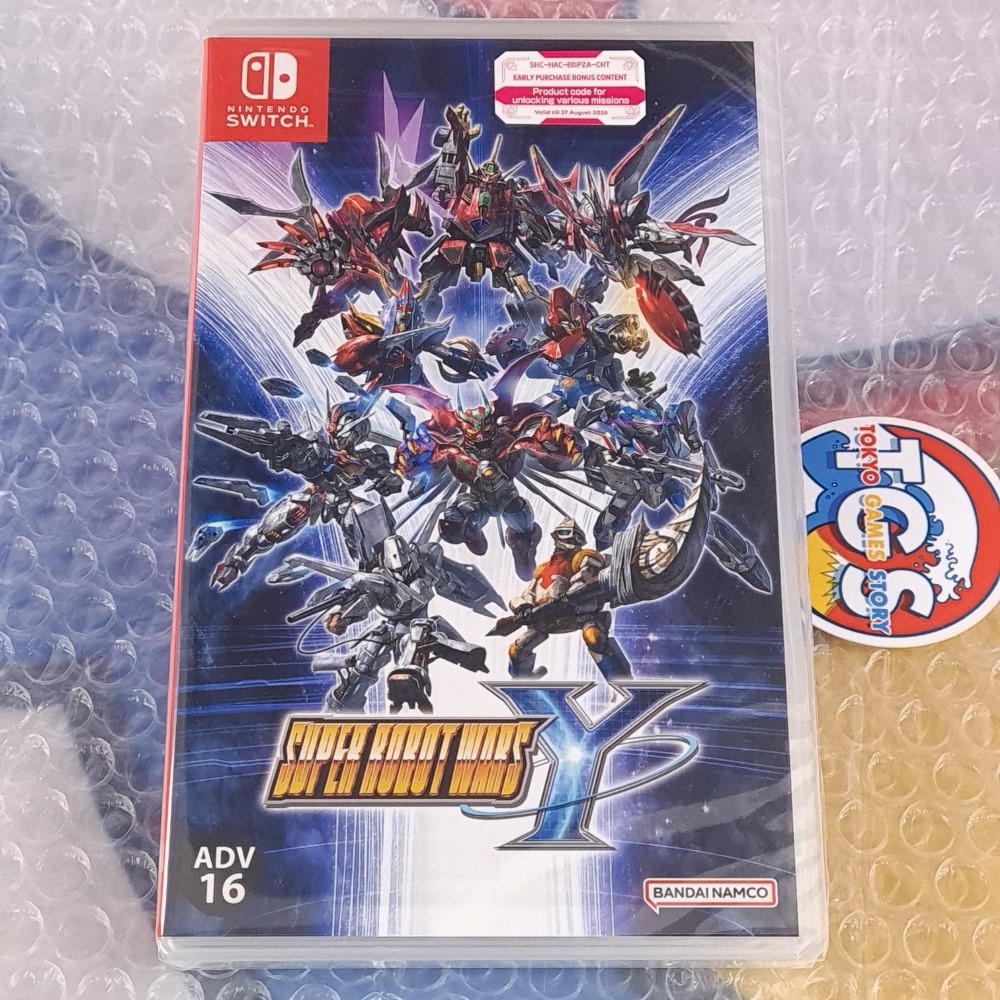 Super Robot Wars Taisen Y Nintendo Switch Asia New [Game&Cover in ENGLISH]
