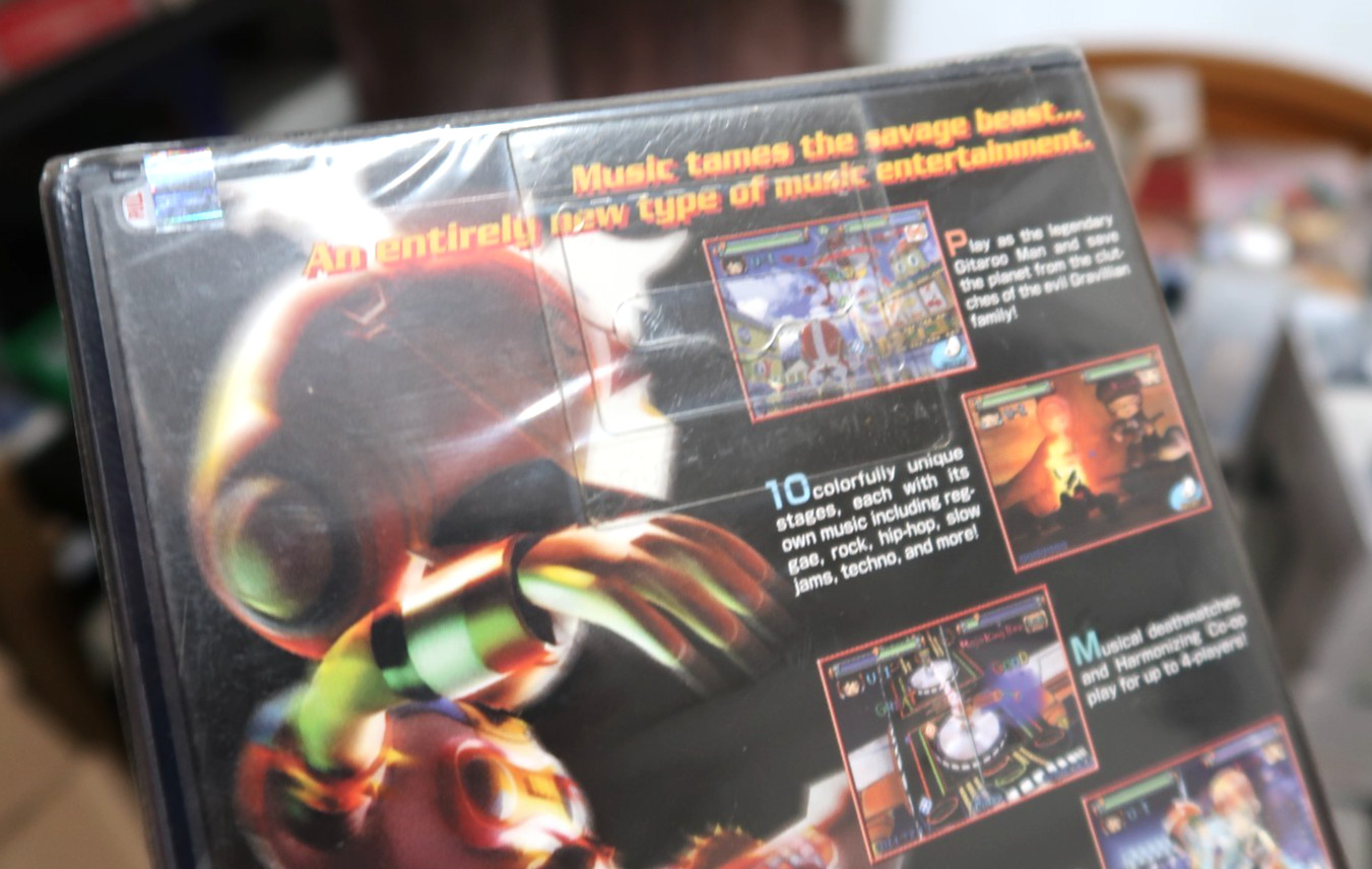 Gitaroo Man (Sony PlayStation 2 PS2) Factory Sealed Brand New Amazing Condition