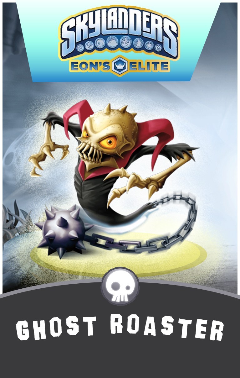 Skylanders Eon’s Elite Ghost Roaster NFC Card FREE SHIPPING