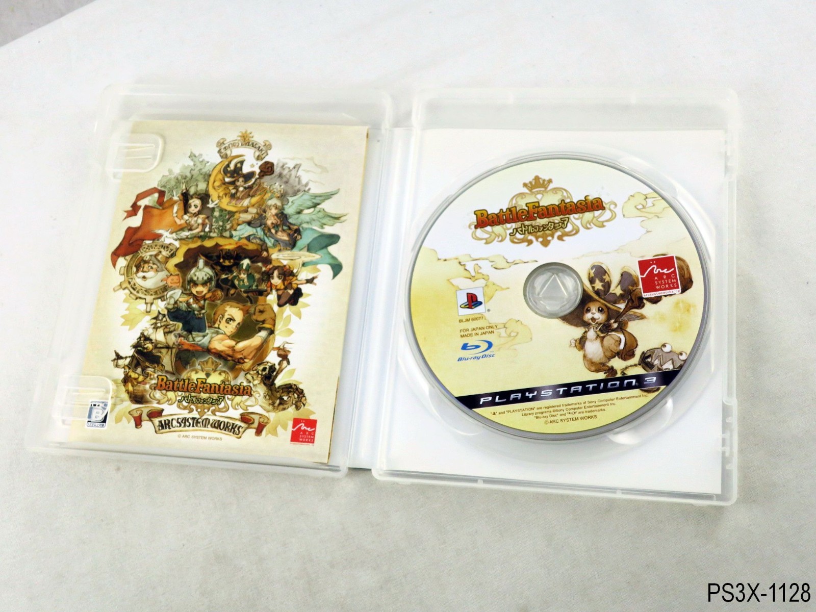 Battle Fantasia Playstation 3 Japanese Import PS3 Arc System Works JP Japan