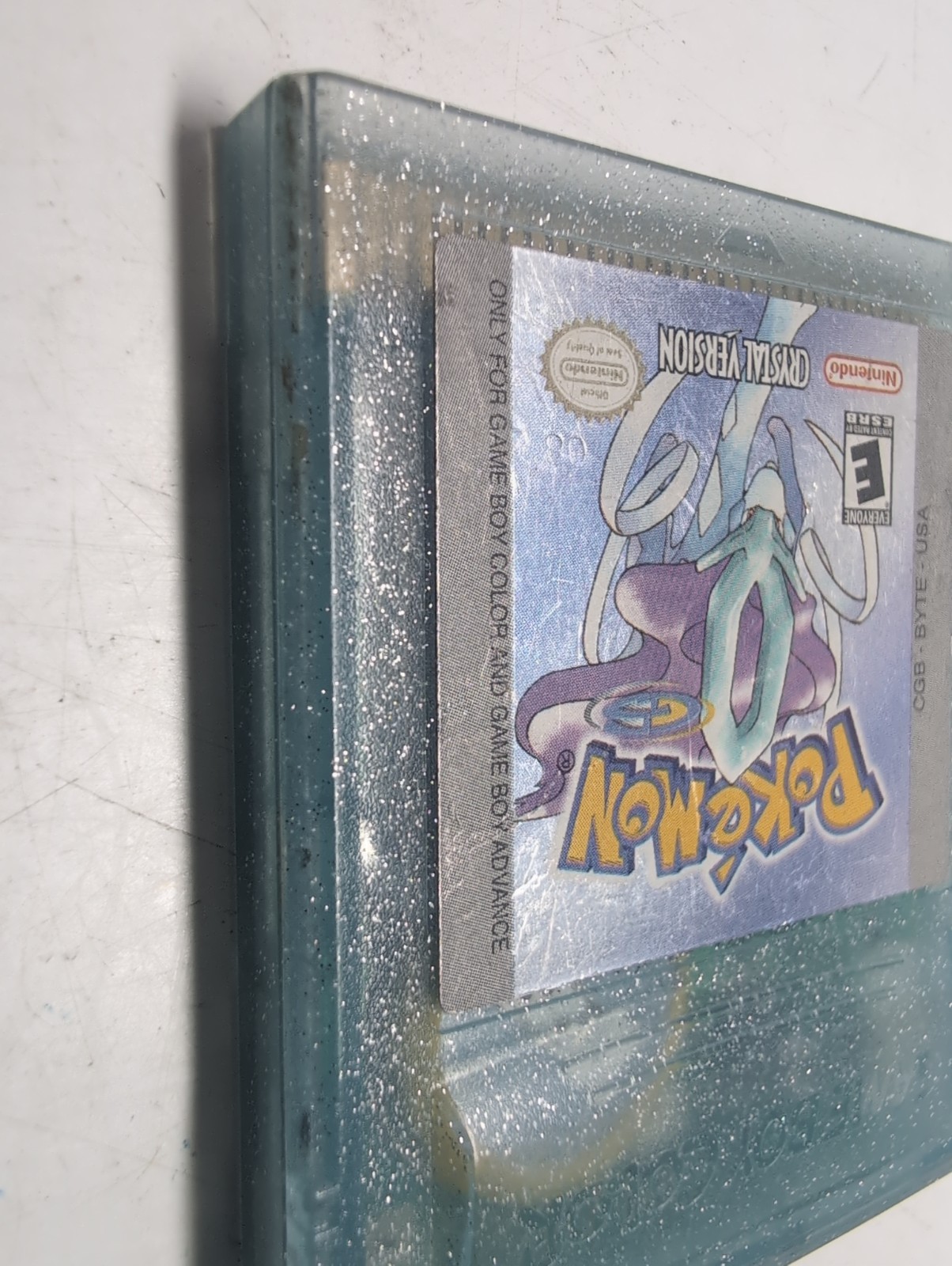 Pokemon: Crystal Version (Game Boy Color,) AUTHENTIC. Untested. Pre-owned