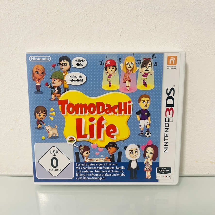 TOMODACHI LIFE game NINTENDO DS/2DS/3DS MULTILINGUAL (ITA) COMPLETE PIN