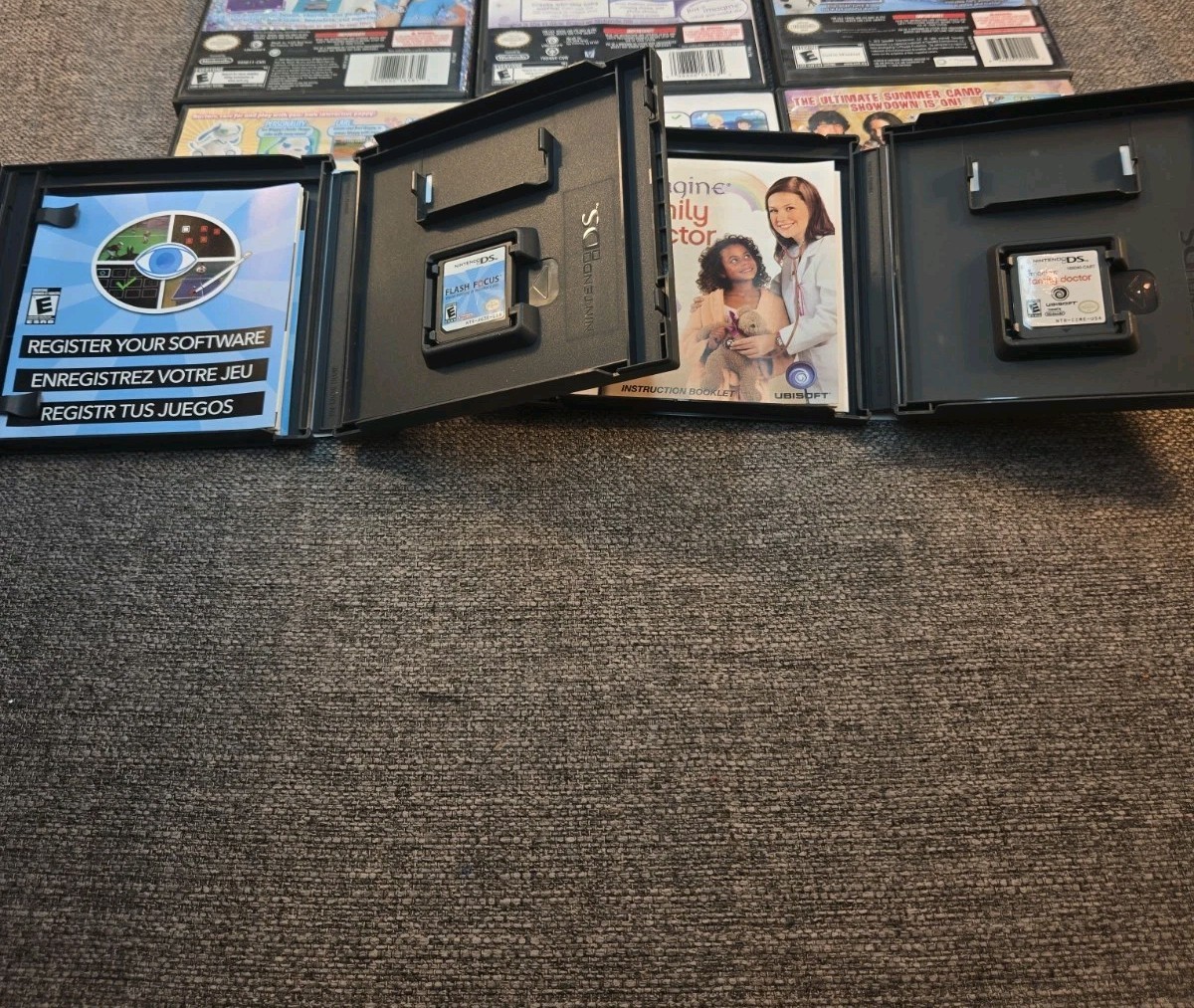 Nintendo DS Video Game Lot – 11 Games Frozen Disney Wappydog & More