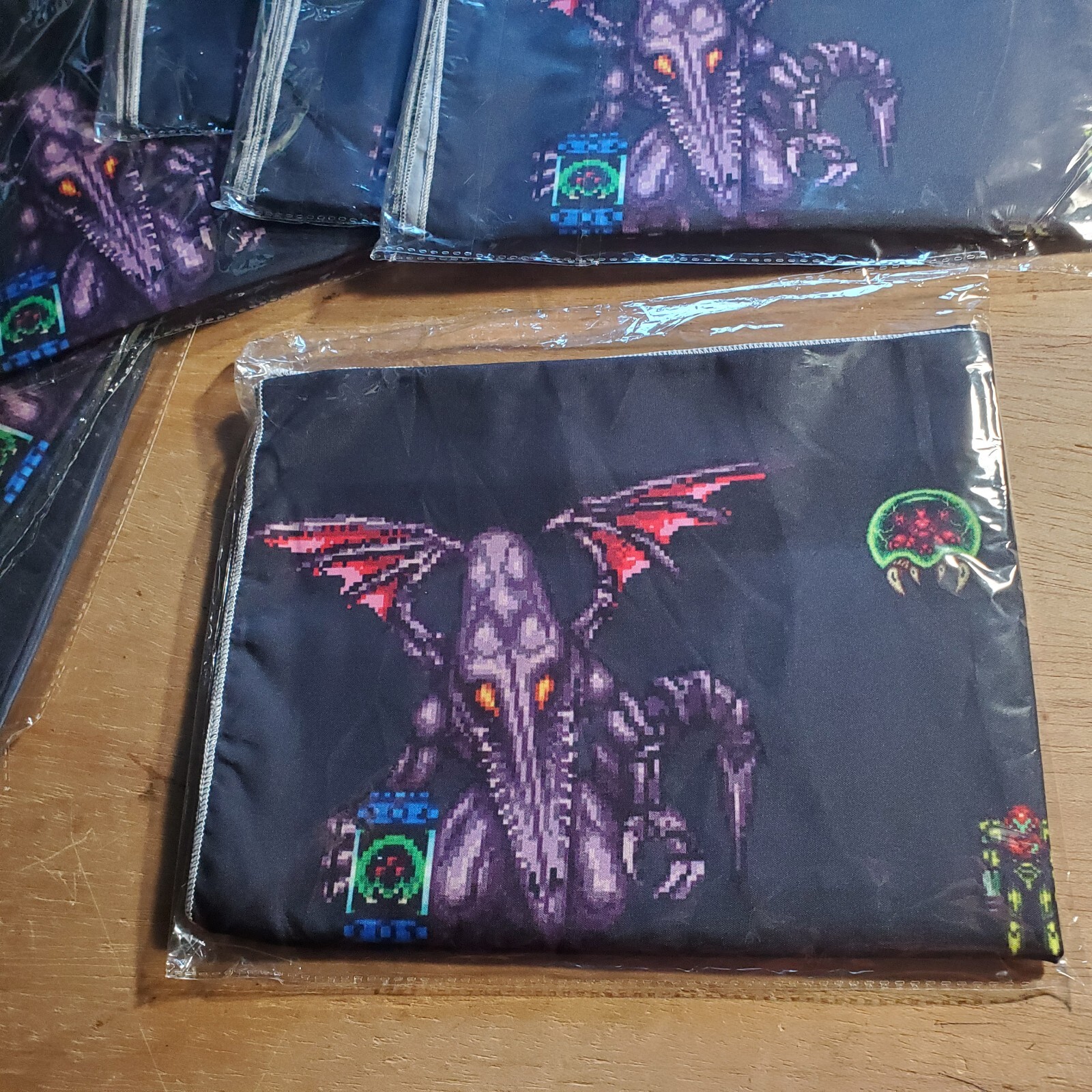 Super Metroid 5 x 1.5 foot tapestry banner wall flag Super Nintendo Samus