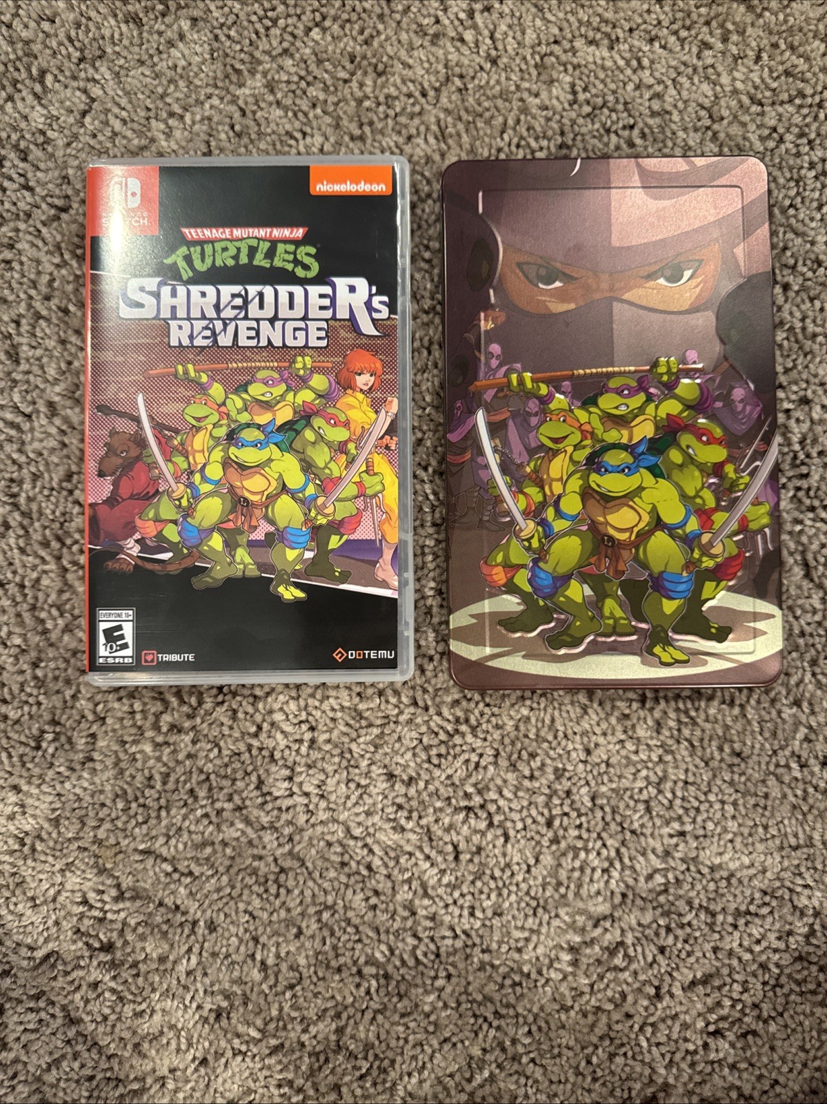 TMNT Shredder’s Revenge LRG VHS Edition — No Game — Read Details