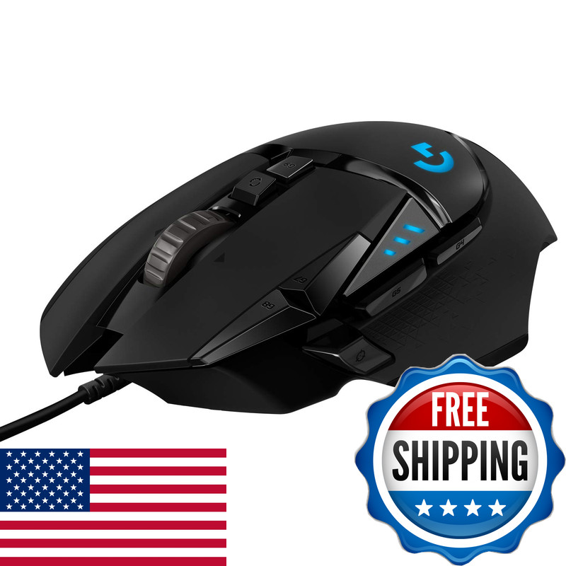 Logitech G502 Hero High Performance Wired Gaming Mouse Hero 25K Sensor 25600
