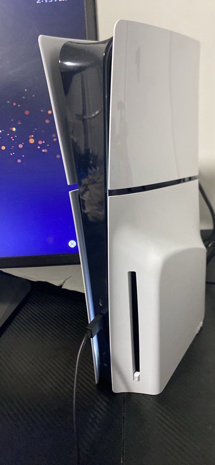 Sony PlayStation 5 Slim Disc Edition Console, CFI-2015, 1TB, White