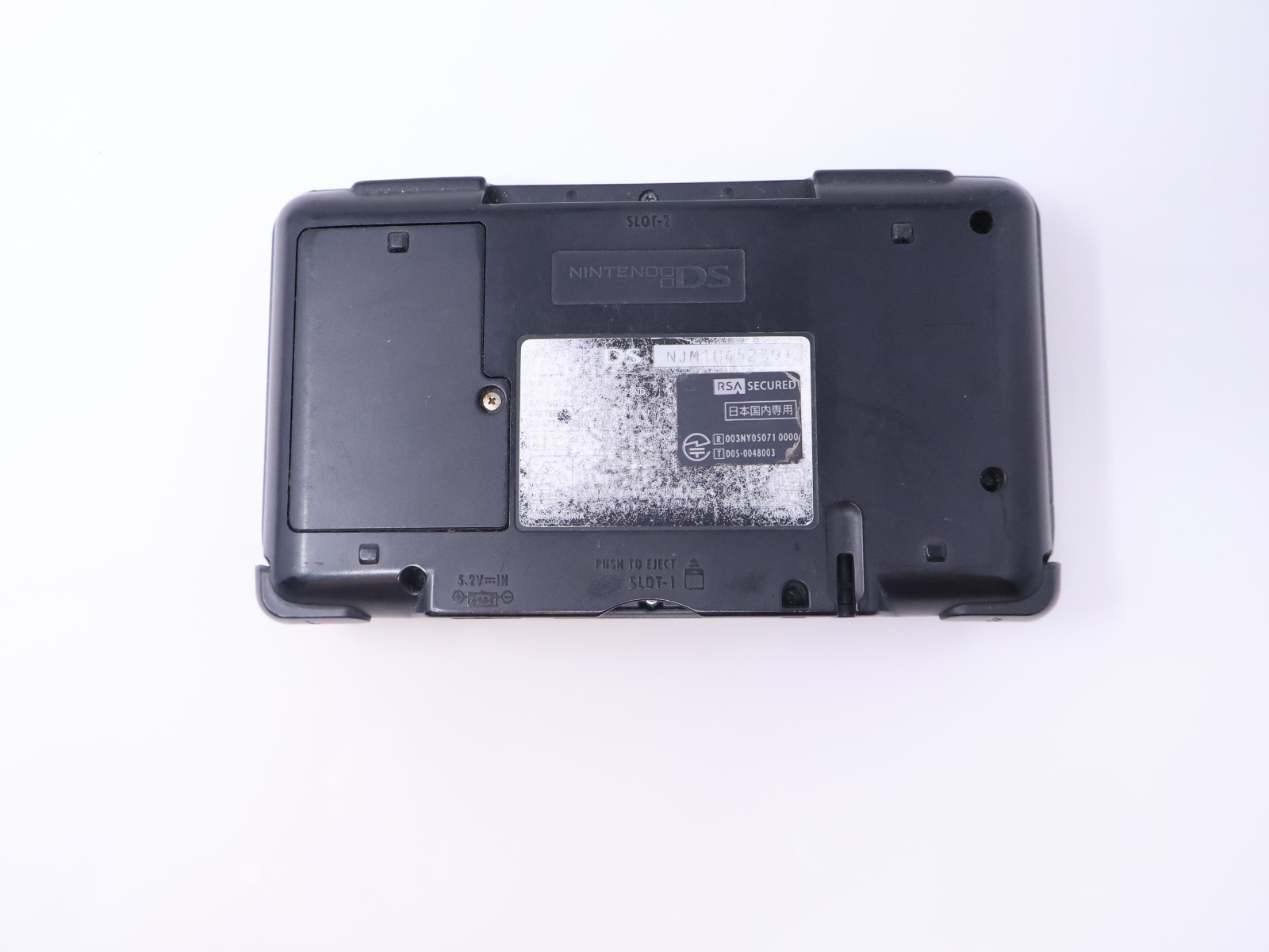 Nintendo DS Handheld System Console Tested Working Graphite Black