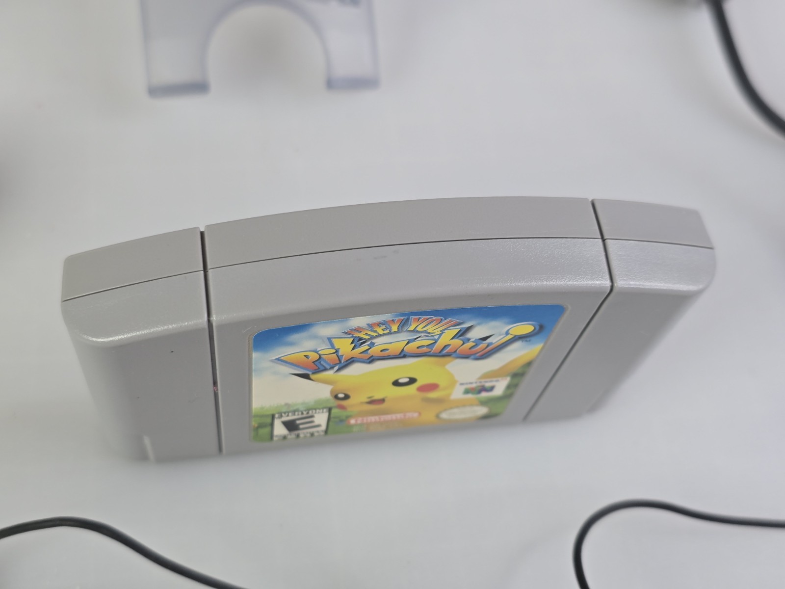 OEM Hey You Pikachu Nintendo 64 N64 Game Cartridge VRU Microphone Bundle LOOK !!