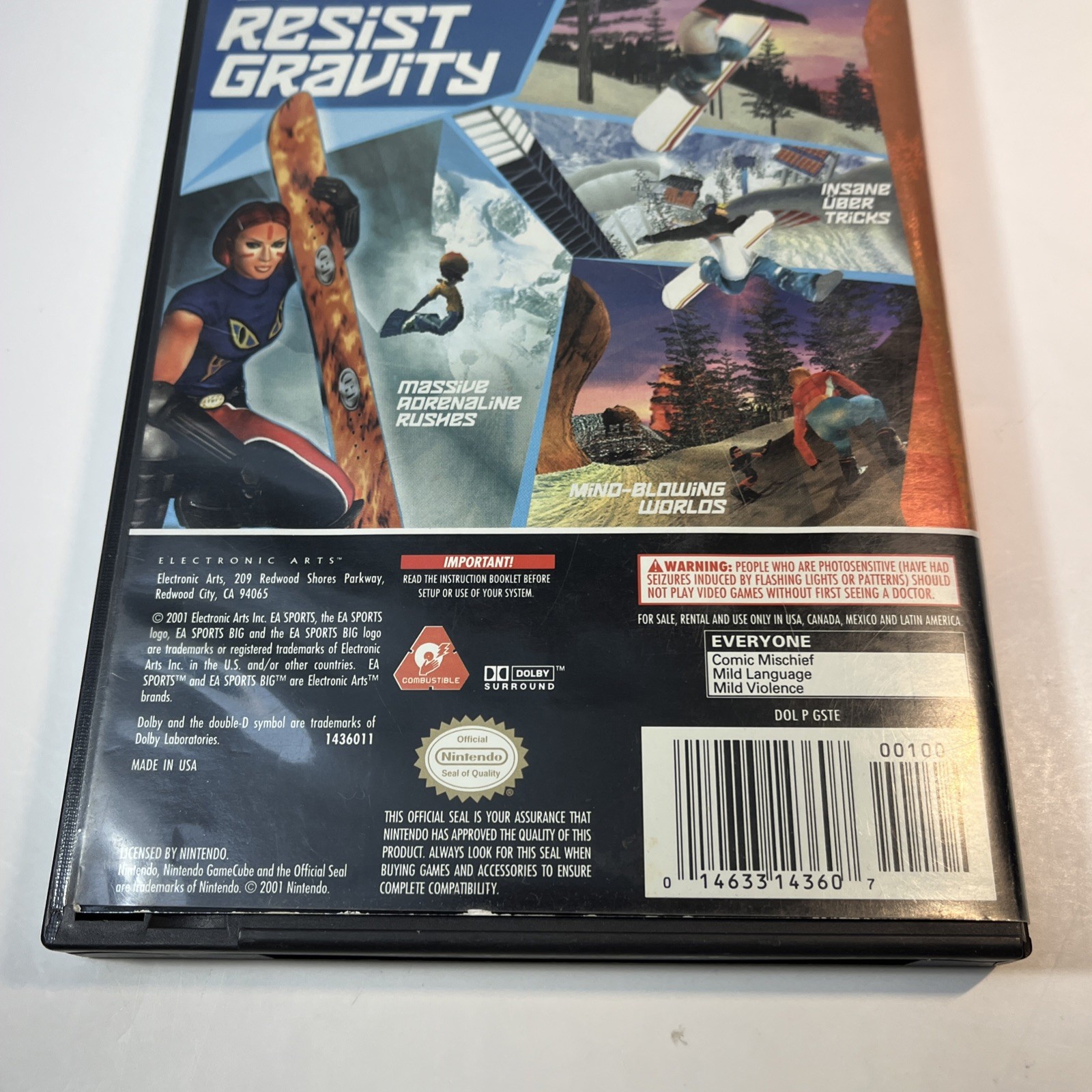 SSX Tricky (Nintendo GameCube, 2001) CIB Complete w Manual – Tested & Working