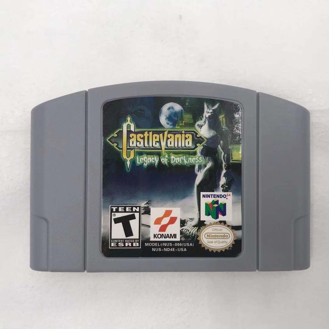 Vedio Games Castlevania Legacy Of Darkness 64 N64 For Nintendo 64 us shipping