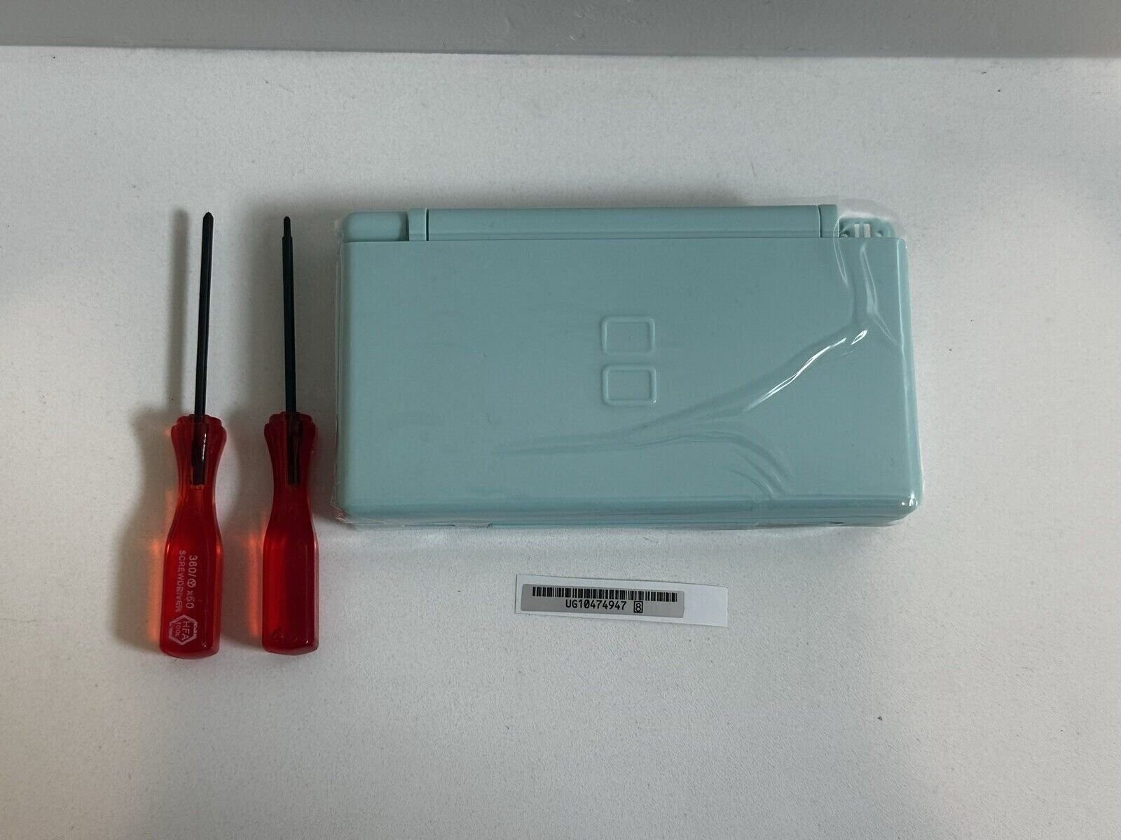 Replacement Housing for Nintendo DS Lite Glass Lens Shell Baby Blue Light Arctic