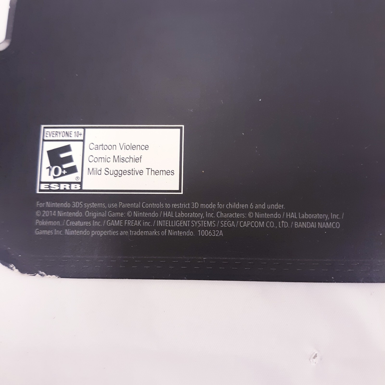 SUPER SMASH BROS CHAMPION BELT Promotional Promo Display Nintendo 2014 3DS