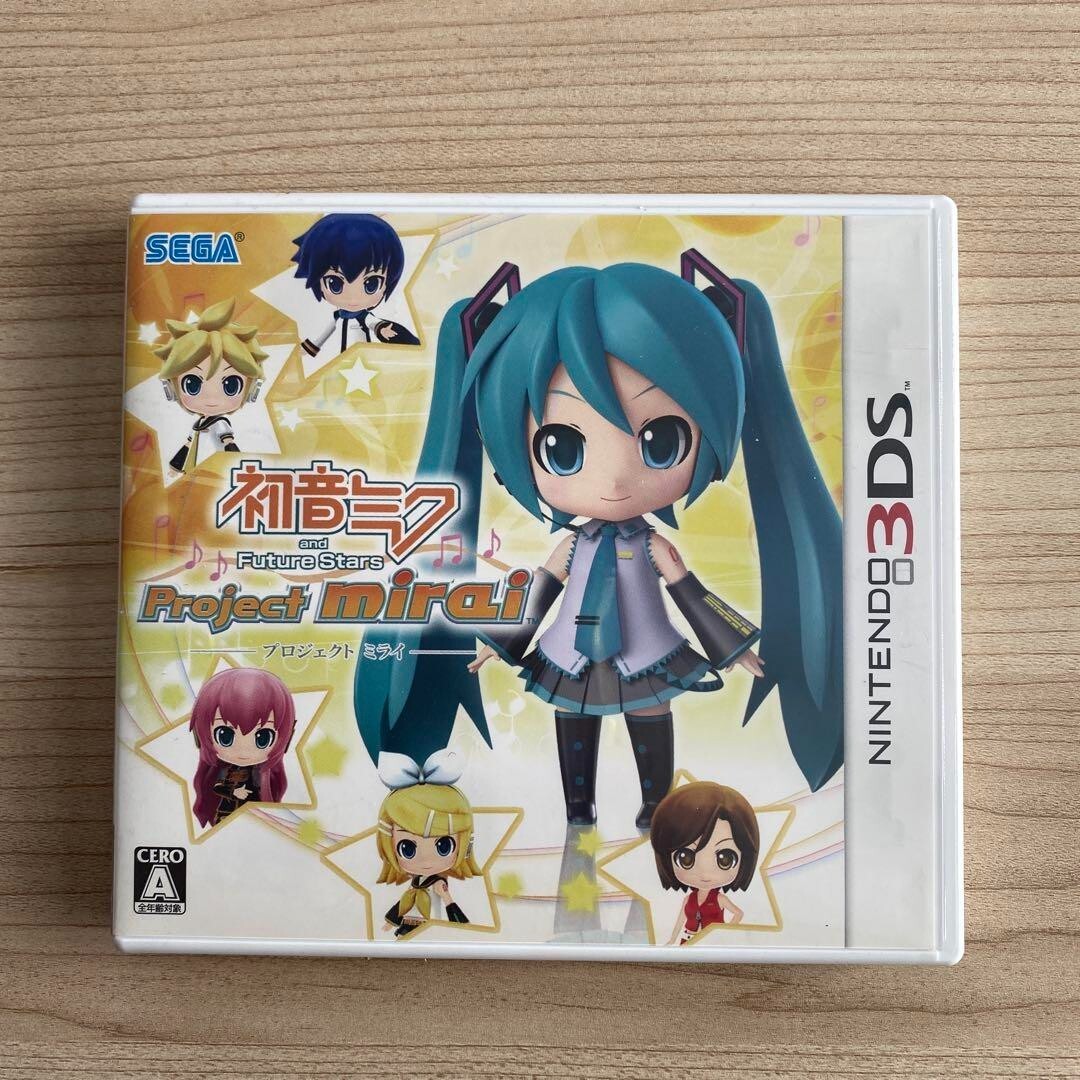 Nintendo 3DS Hatsune Miku and Future Stars Project mirai Japan
