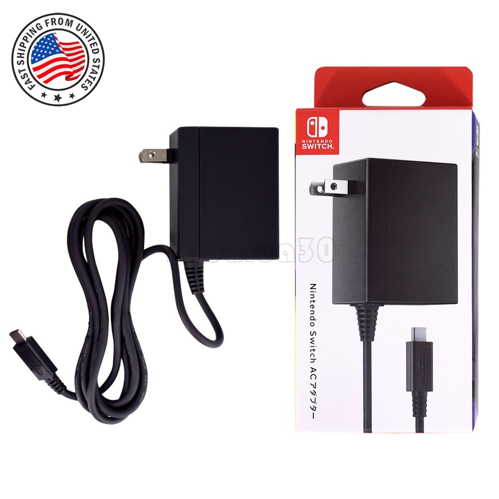 New Original Nintendo Switch Charging AC Adapters Power HAC-A-CDH-V1 US STOCK