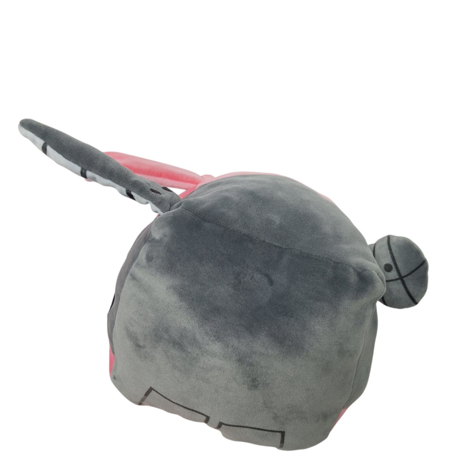 Roblox Pet Simulator X Cyborg Bunny PhatMojo Series 1 Pink Grey Tech Plush 10″