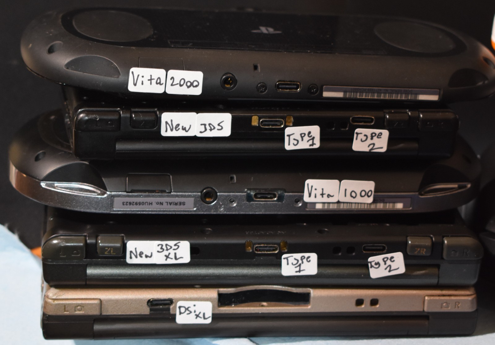 Mail-in USBC port installation 3DS(XL)/N3DS(XL)/2DS(XL)/DSi(XL)/DS(L)/VITA