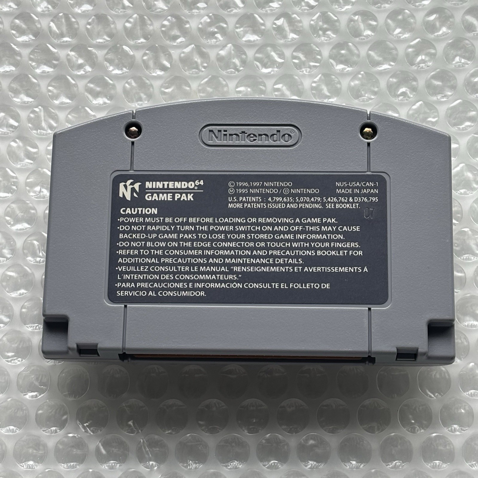 Conker’s Bad Fur Day Authentic Nintendo 64 N64 Game Cart Cleaned Tested Rare