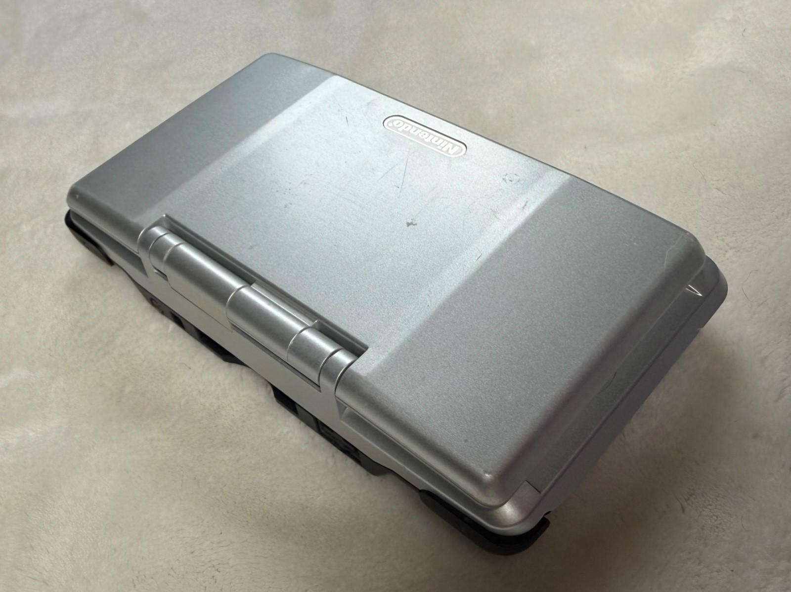 Original Nintendo DS Silver Console NTR-001 (NO CHARGER)