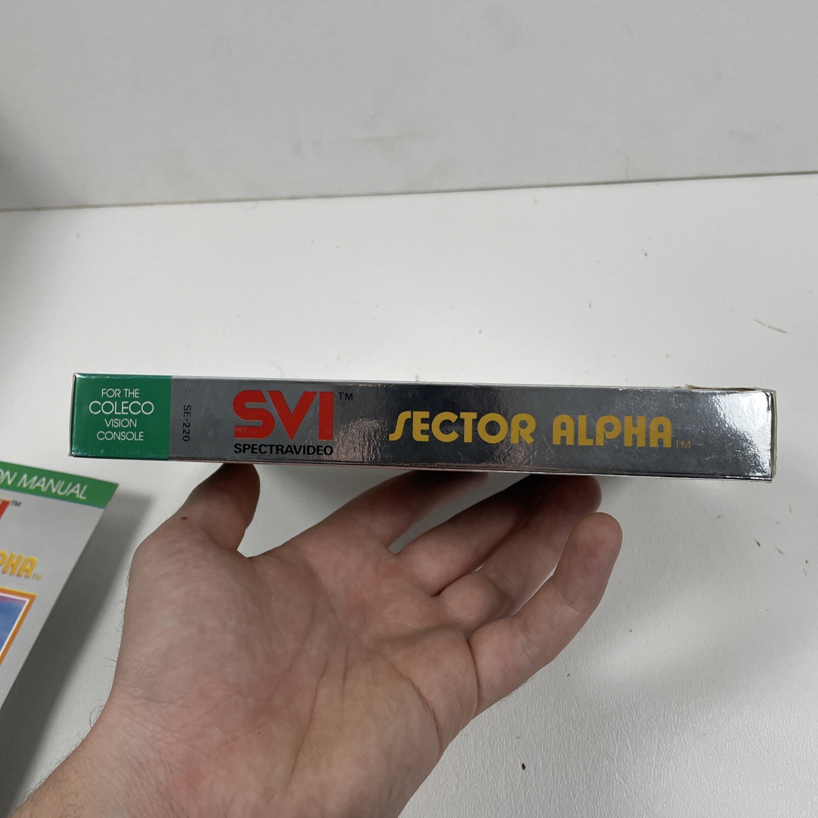 🔥Sector Alpha (Colecovision 1984) Complete In Box W Instructions CIB RARE🔥