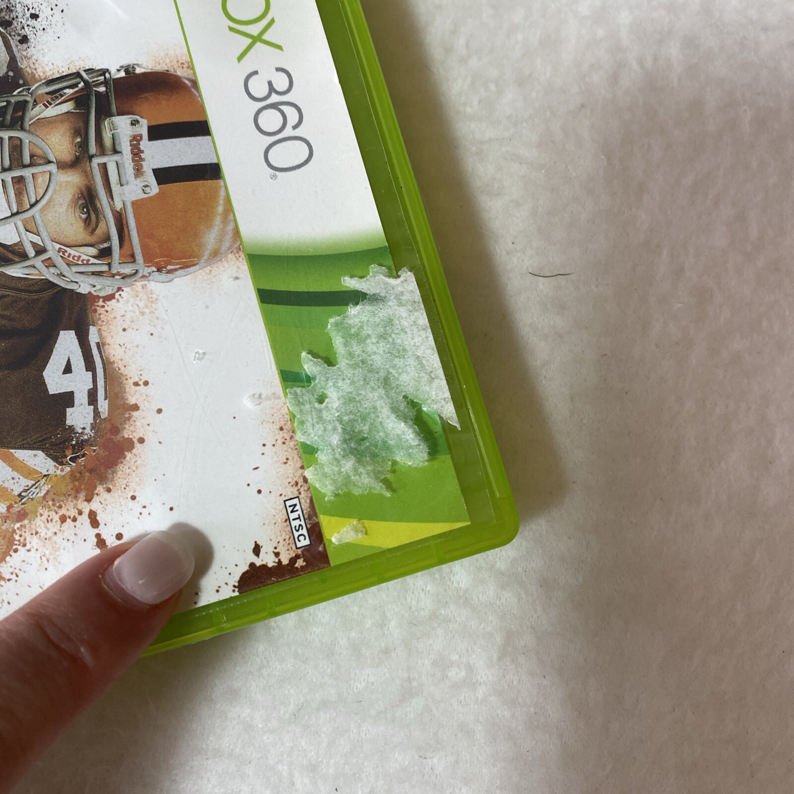 Madden NFL 12 Microsoft Xbox 360, 2011 Video Game No Manual