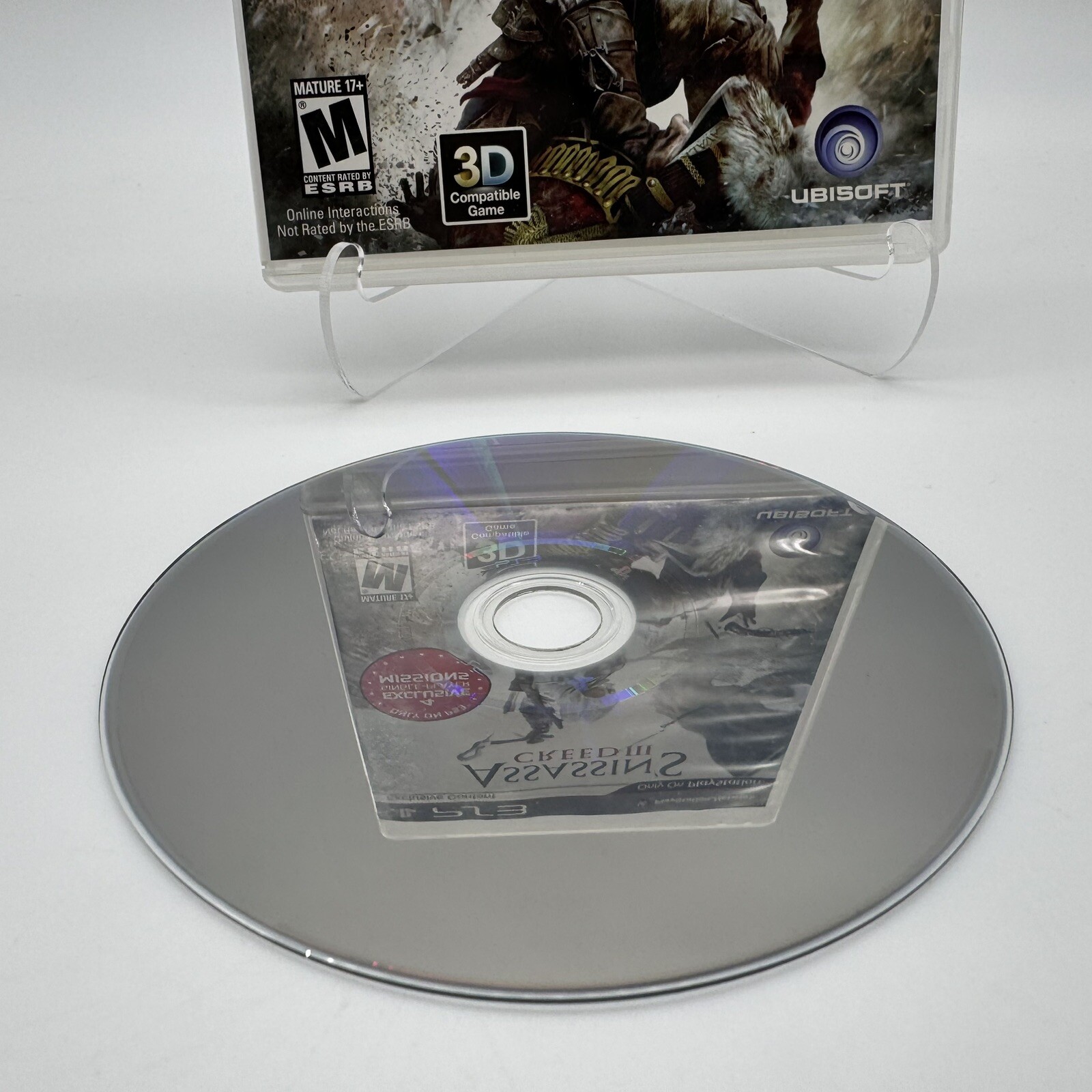 Assassin’s Creed III 3 – PlayStation 3 PS3 – Game & Case