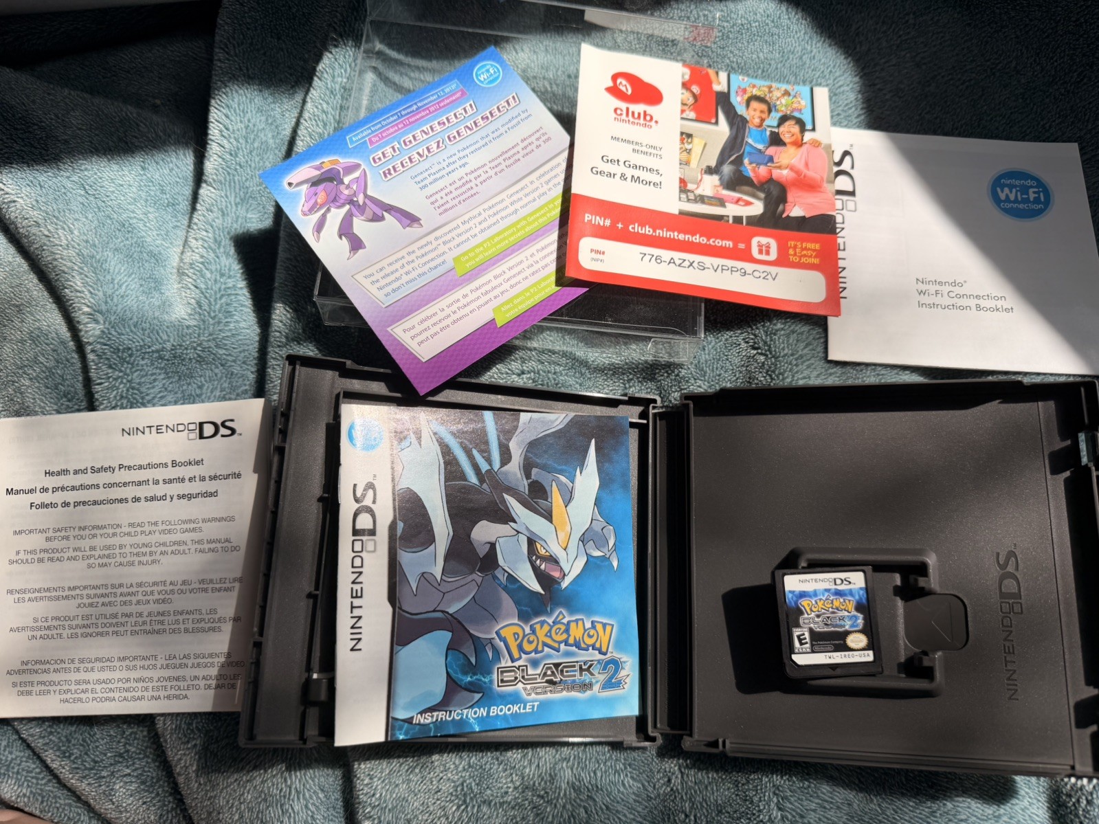 Pokemon Black Version 2 (Nintendo DS) Complete In Box CIB – Authentic – Tested