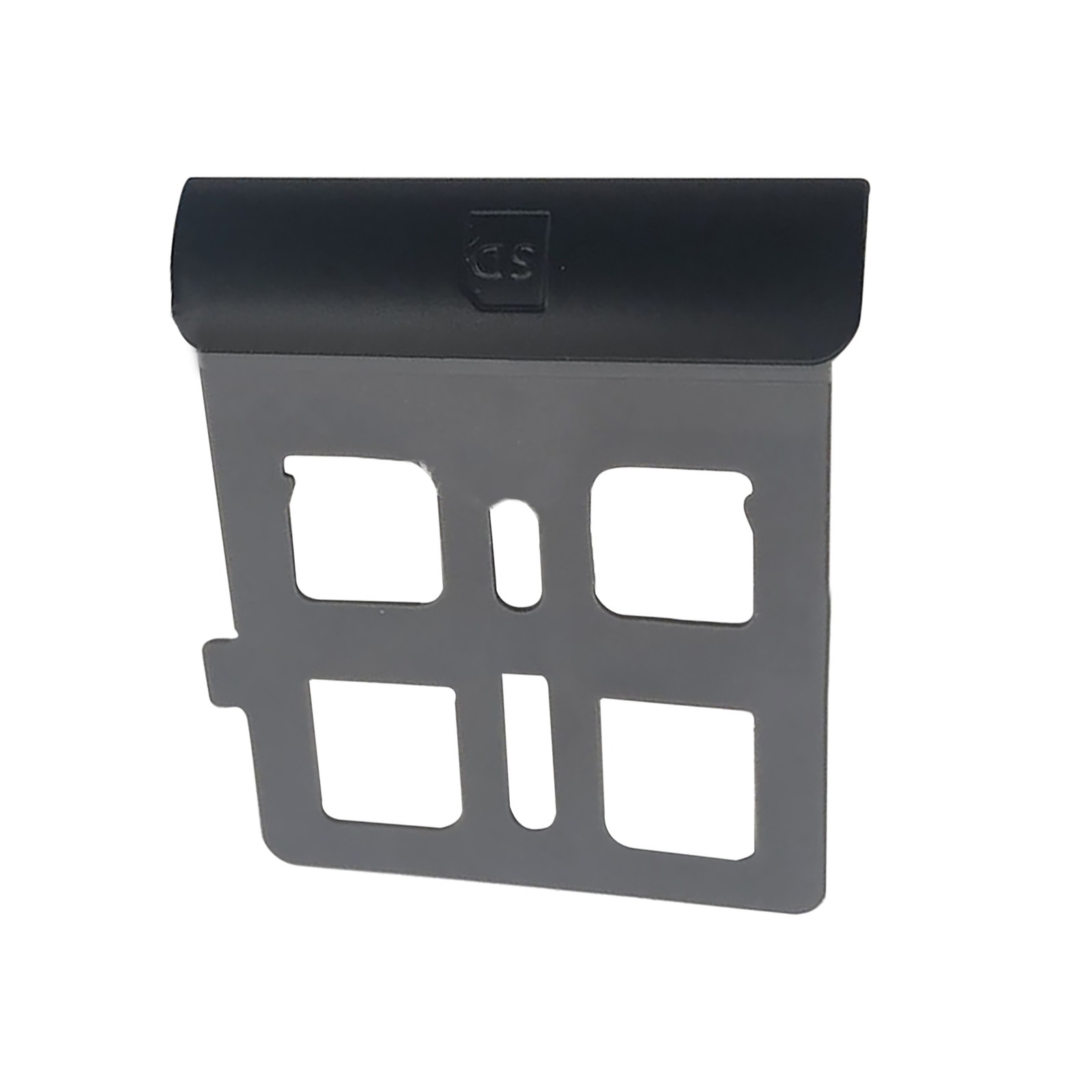 Black SD Game Card Slot Cover Holder Frame For Nintendo 3DS LL/XL Console Part l