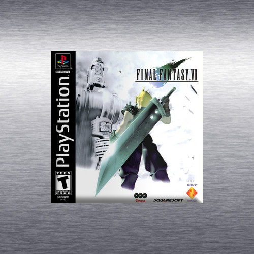 Final Fantasy VII, VIII, IX Video Game Box Art *PS1* High Quality Magnet / Set