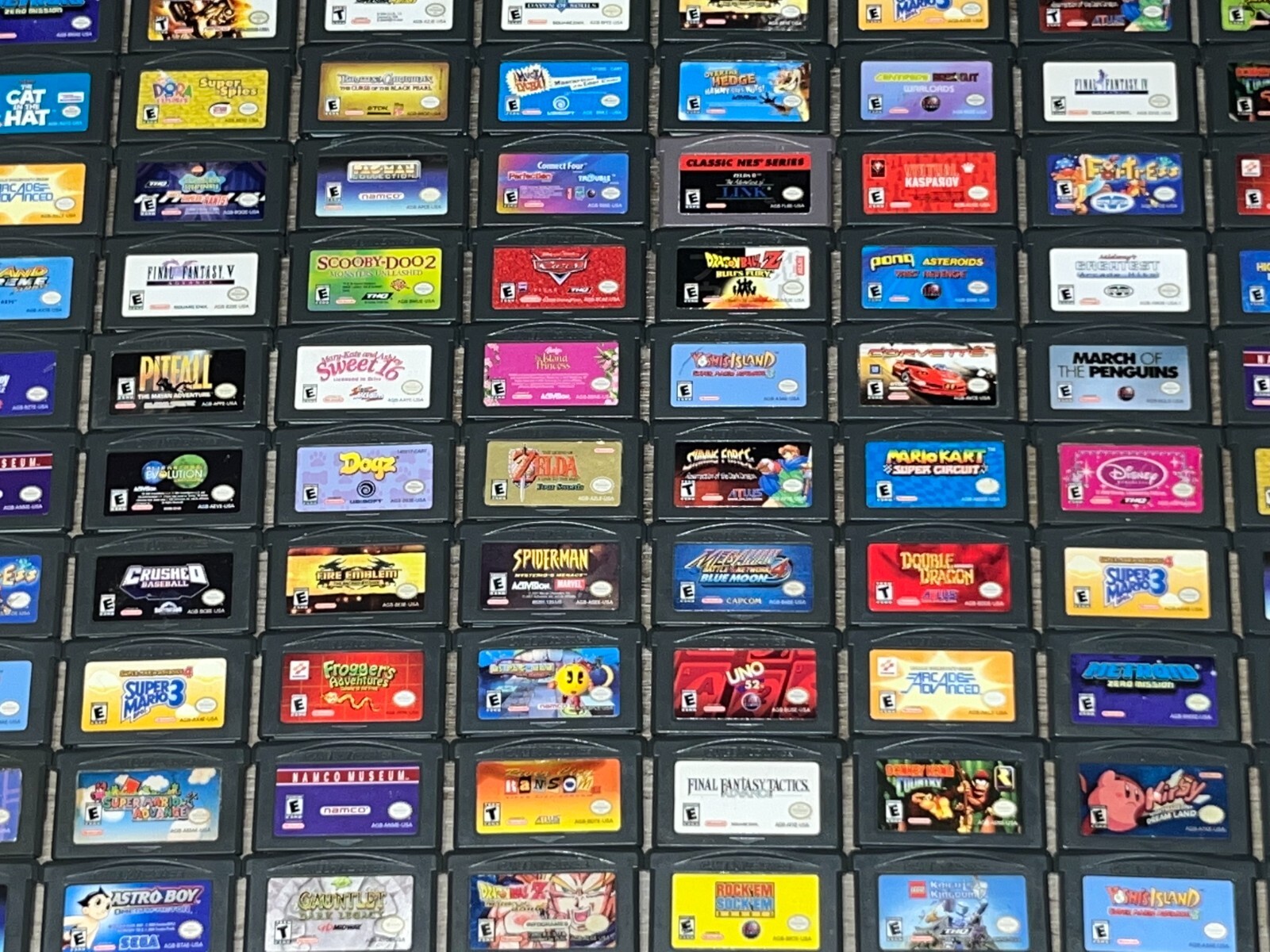 Nintendo Game Boy Advance GBA Authentic *Pick Your Game* Cart Only Tested