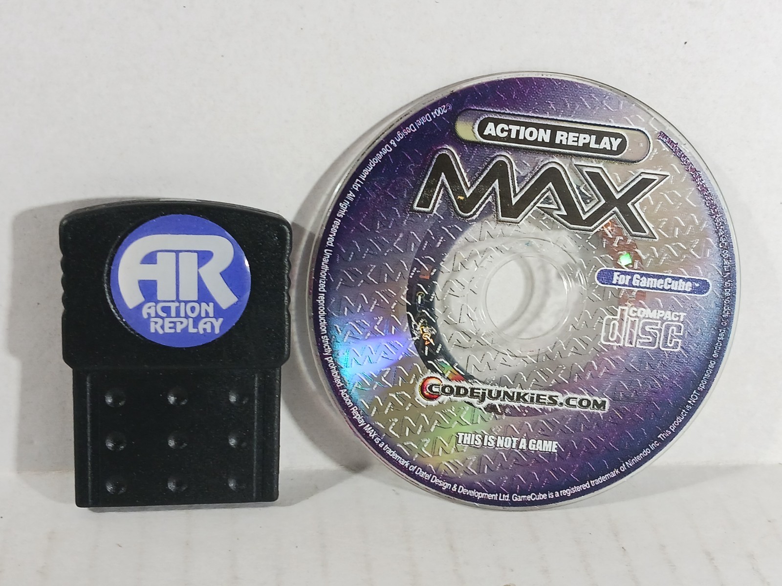 Action Replay MAX Nintendo GameCube Disc Disk & Memory Card Adapter Tested
