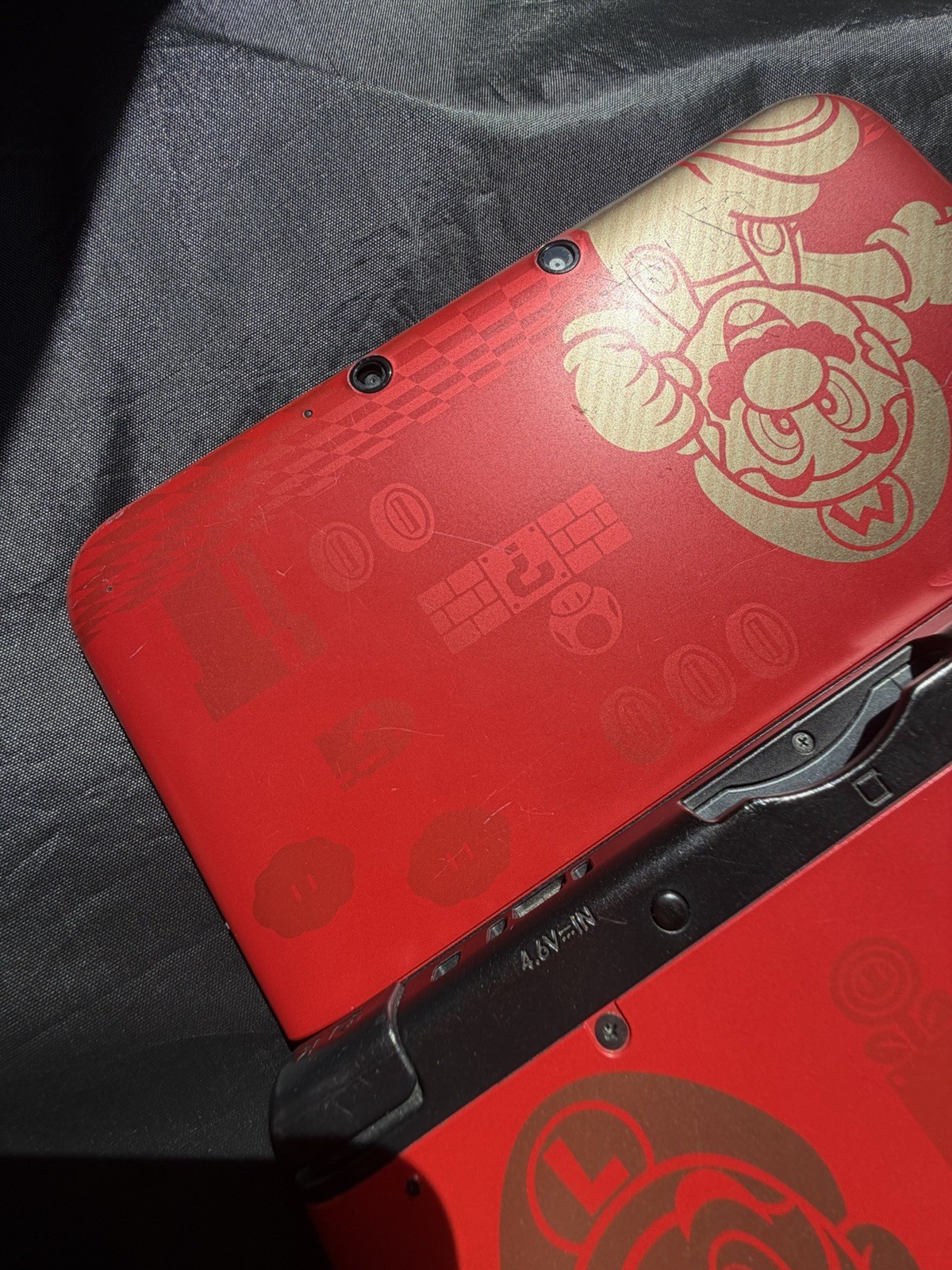 Nintendo 3DS XL Limited Edition Super Mario Bros 2 Console READ DESCRIPTION!