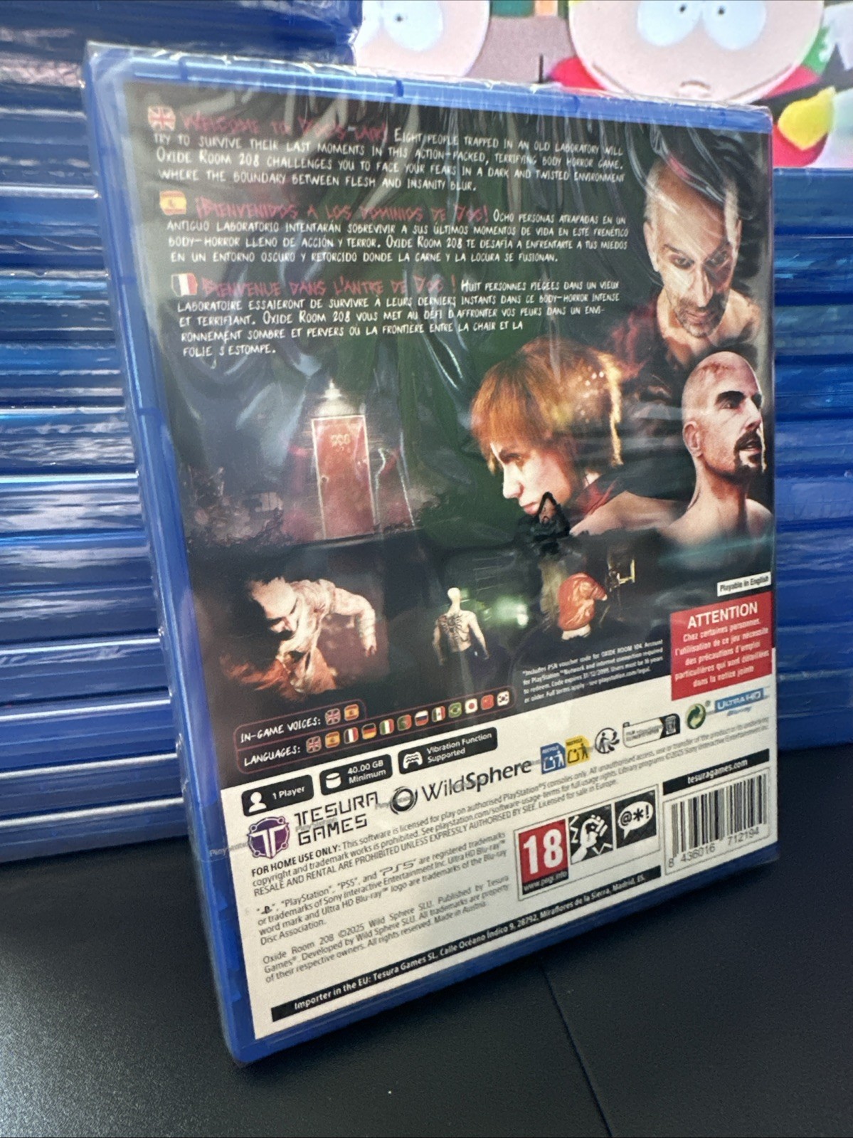 Brand New Factory Sealed Oxide Room 208 Playstation 5 PS5 PAL English