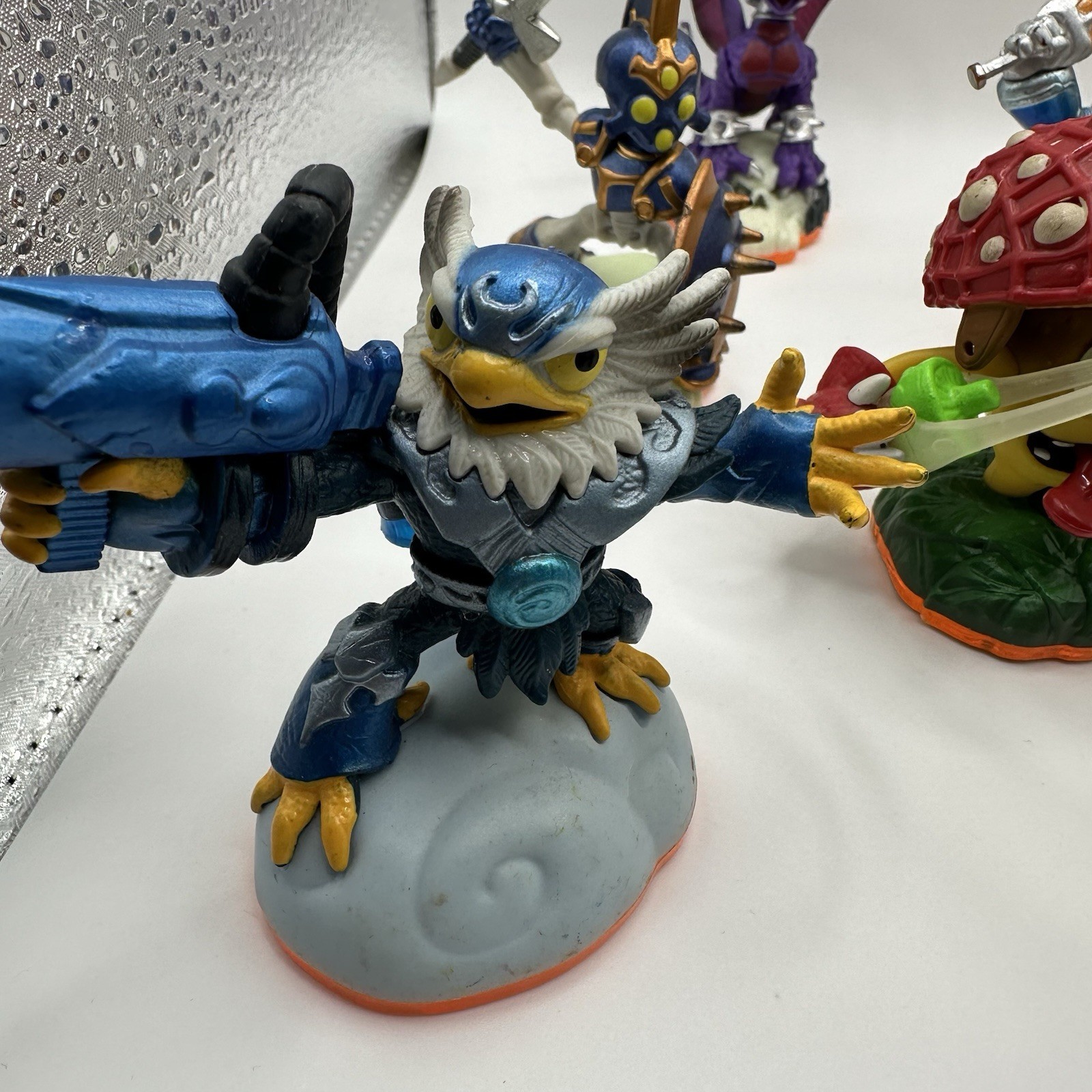 Skylanders Lot 10 Figures Chop Chop Ignitor Pop Fizz Cynder +