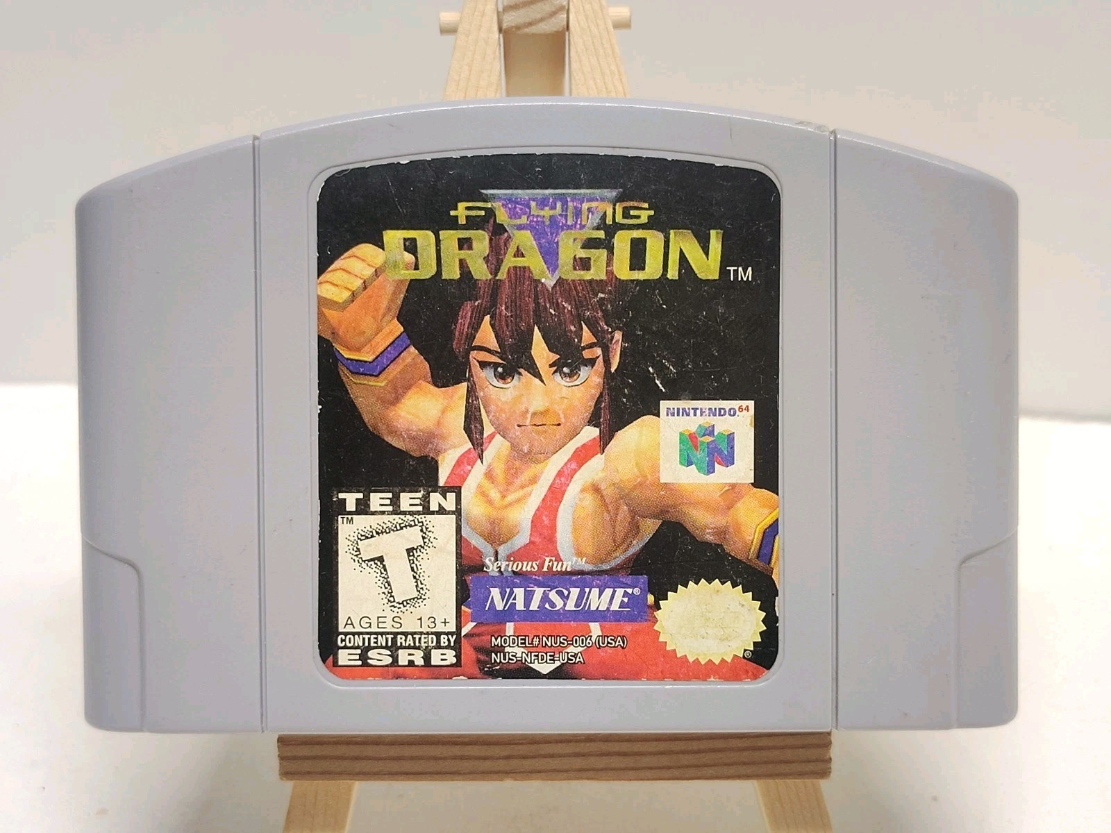 Flying Dragon (Nintendo 64, N64 1998) Authentic Cartridge Only Tested Working