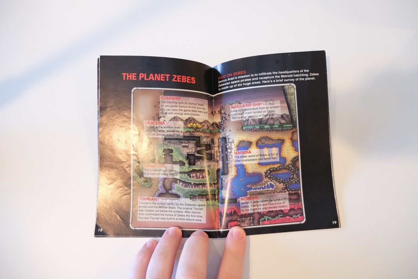 Super Metroid (Nintendo SNES, 1994) Manual Only