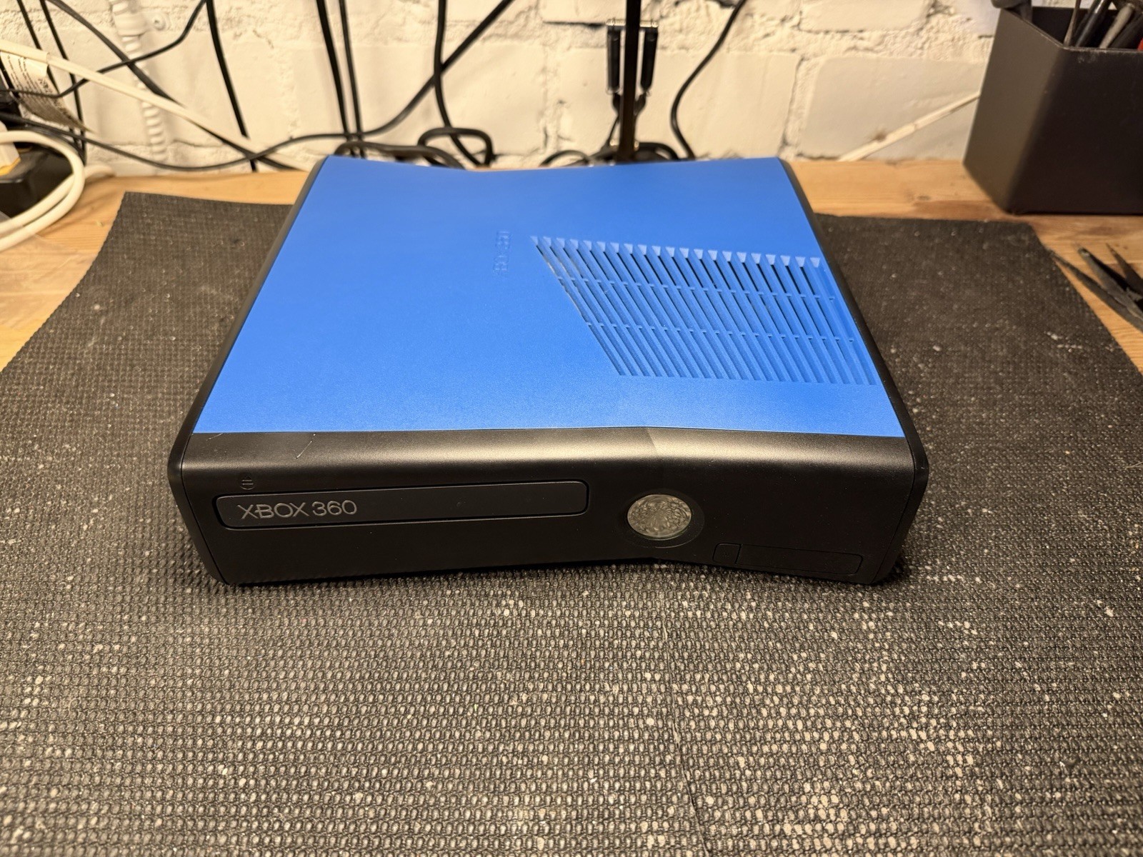 Custom Xbox 360 Slim + Power Supply – Fully Tested w/ Warranty