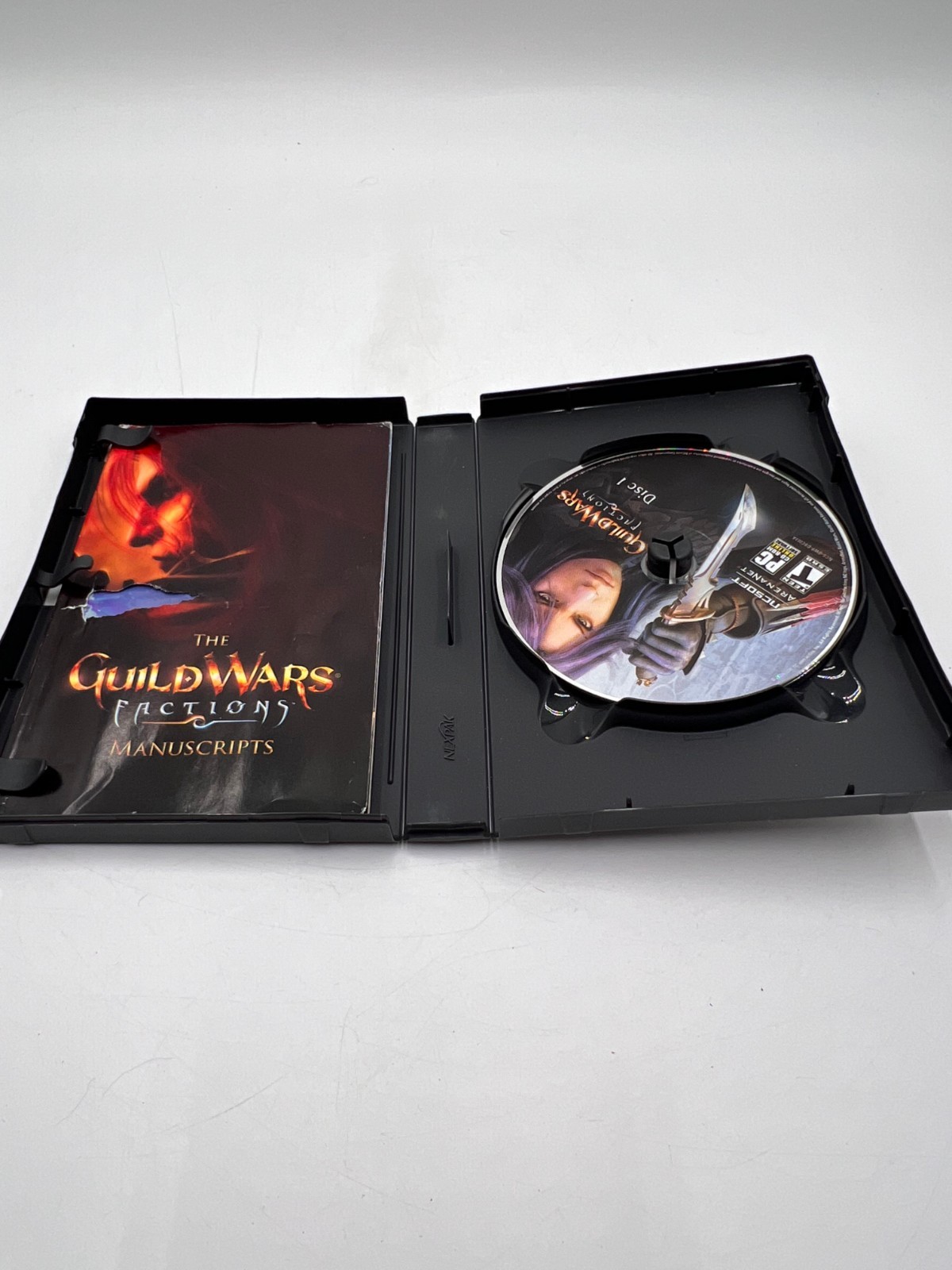 Guild Wars Factions PC Big Box Complete RPG Game NCSoft ArenaNet Vintage