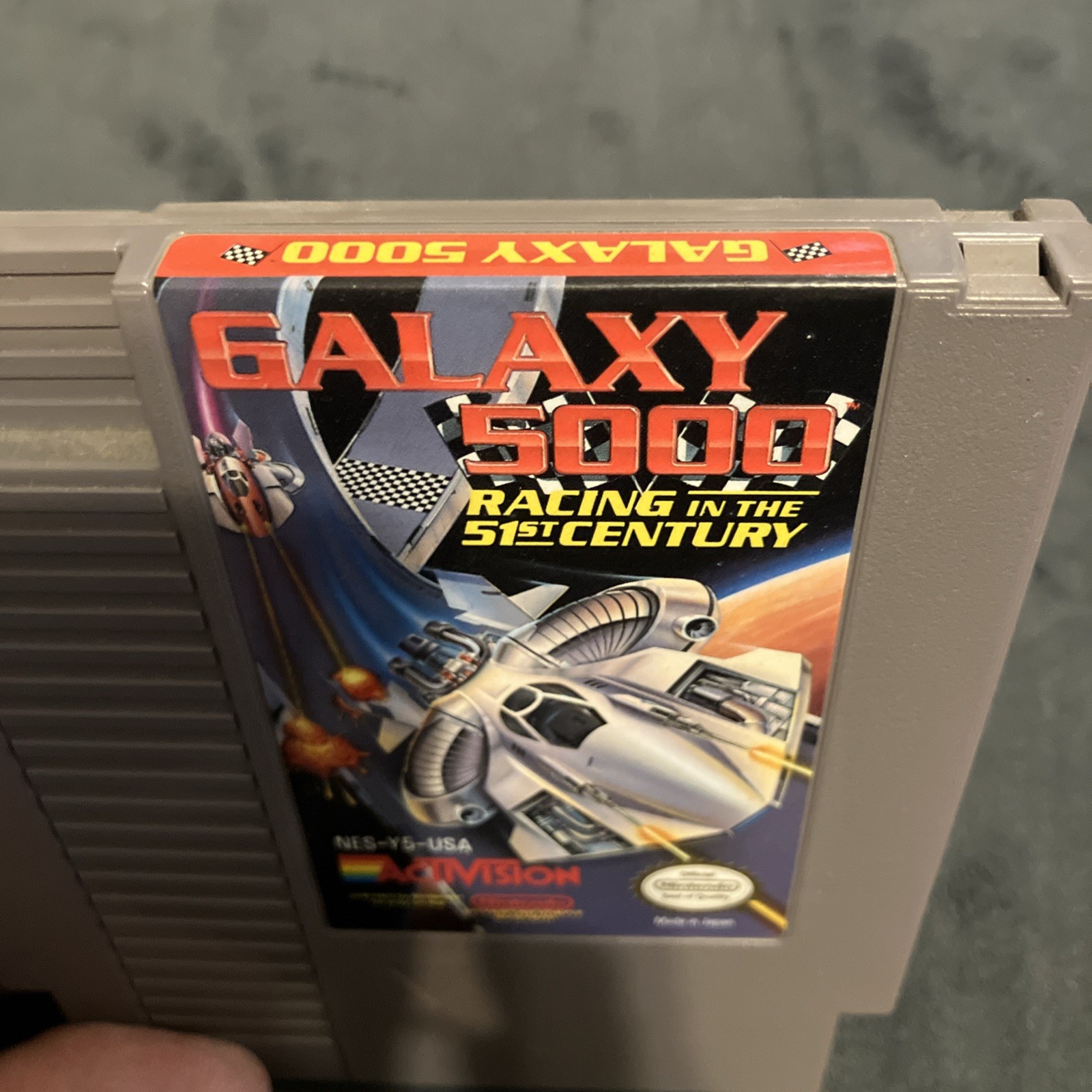 Galaxy 5000: Racing In The 51th Century NES Nintendo w/sleeve & manual