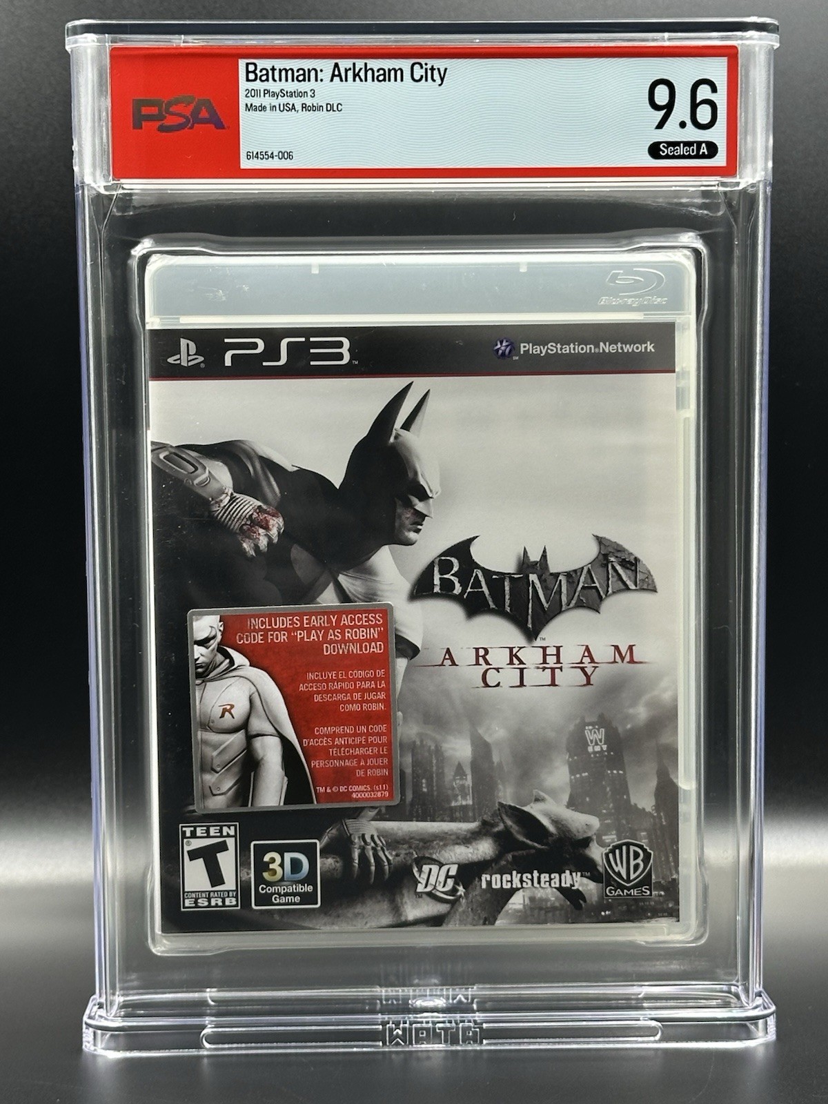 Batman: Arkham City • PSA 9.6 A • PlayStation 3