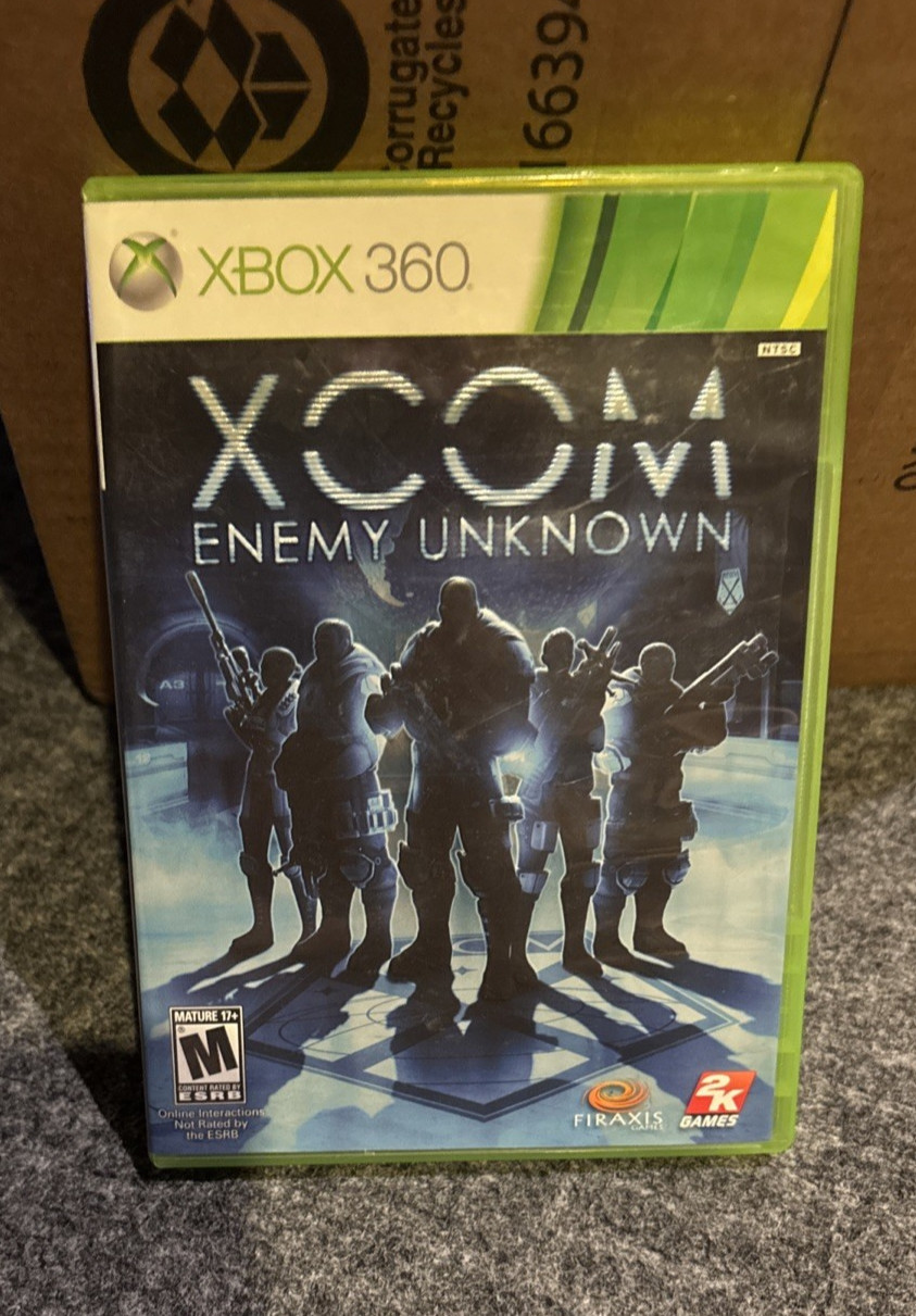 XCOM Enemy Unknown Microsoft Xbox 360 Complete cib manual